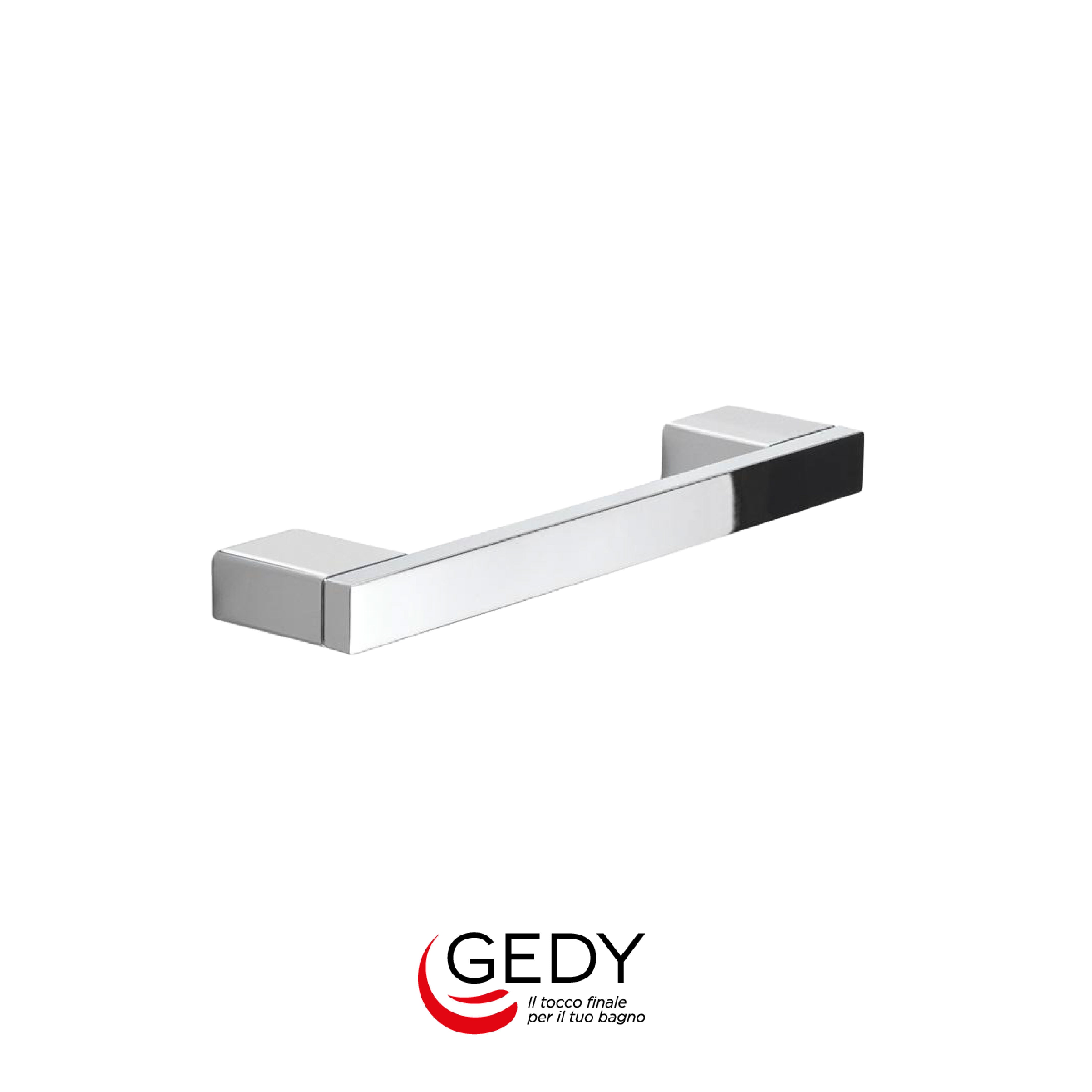 GEDY Elba - Maniglione da 30 cm fissaggio con viti - 13 - Cromato