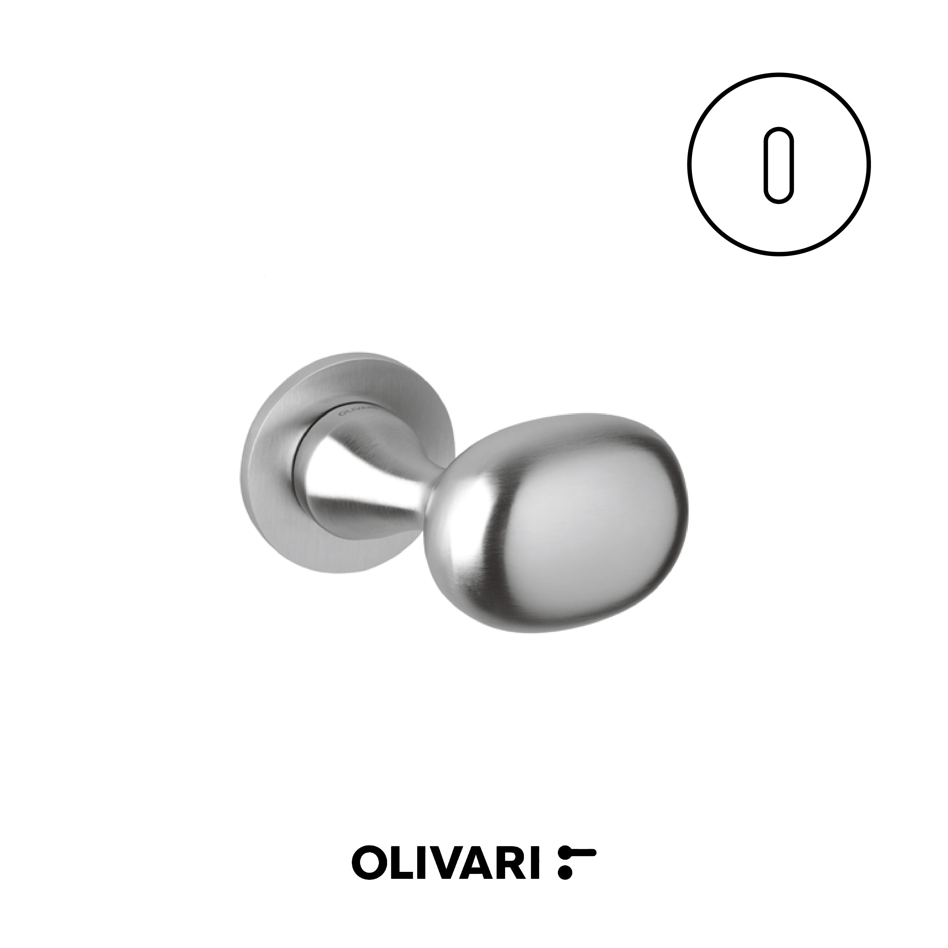 Melanzana - Olivari Maniglia per porta interna - Imhoff Handles