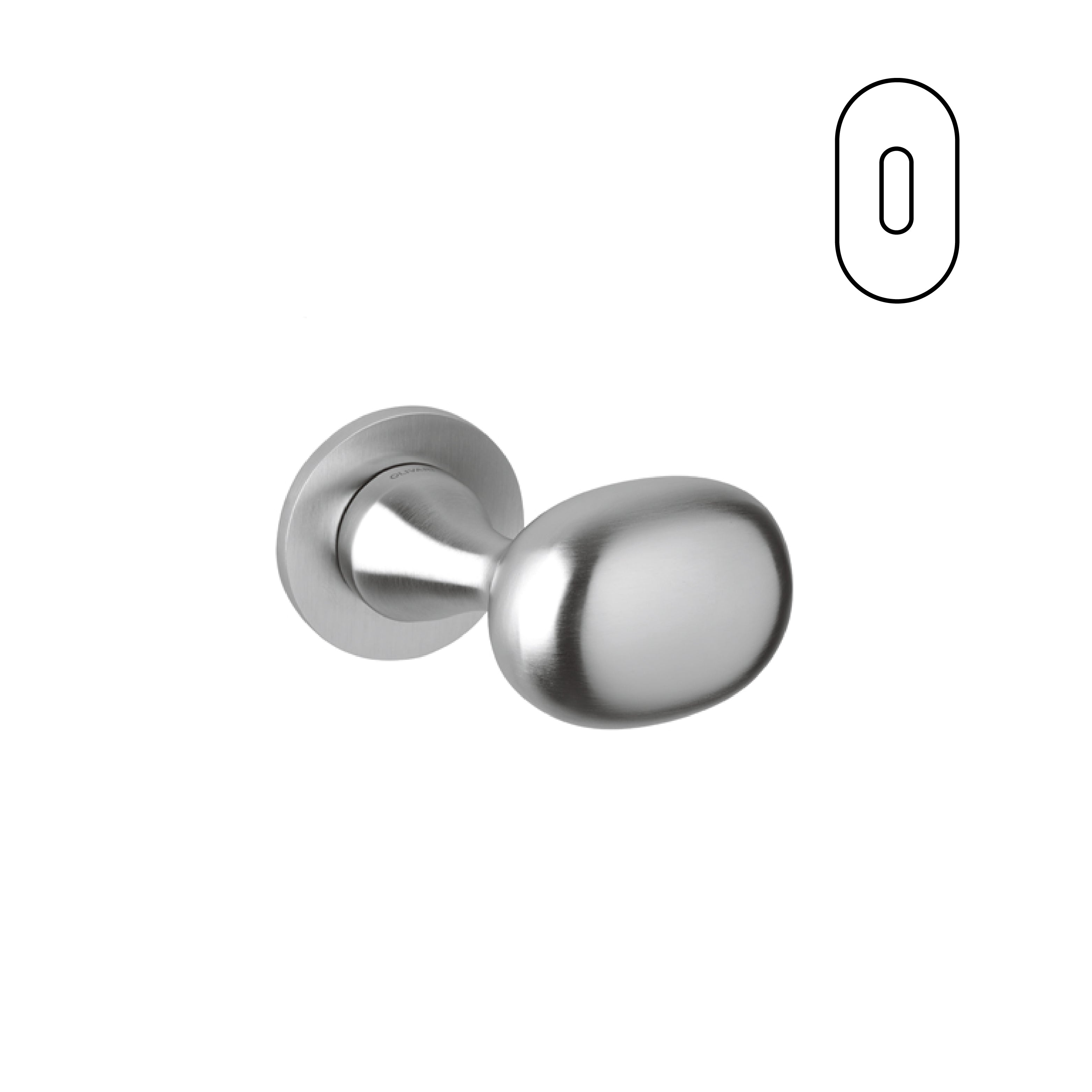 Melanzana - Olivari Maniglia per porta interna - Imhoff Handles