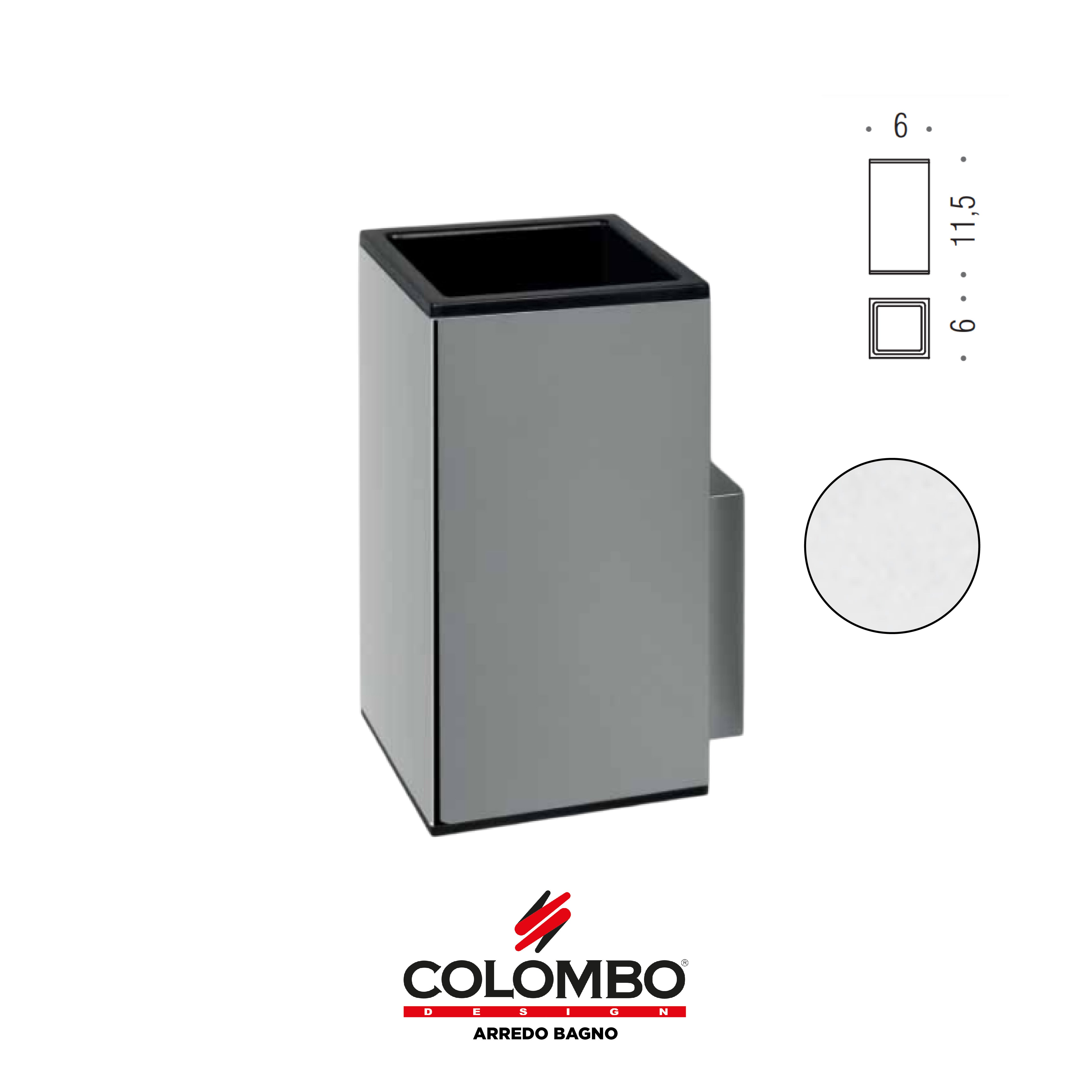 MiniQ Porta bicchiere d'appoggio - Colombo design arredo bagno - Imhoff Handles