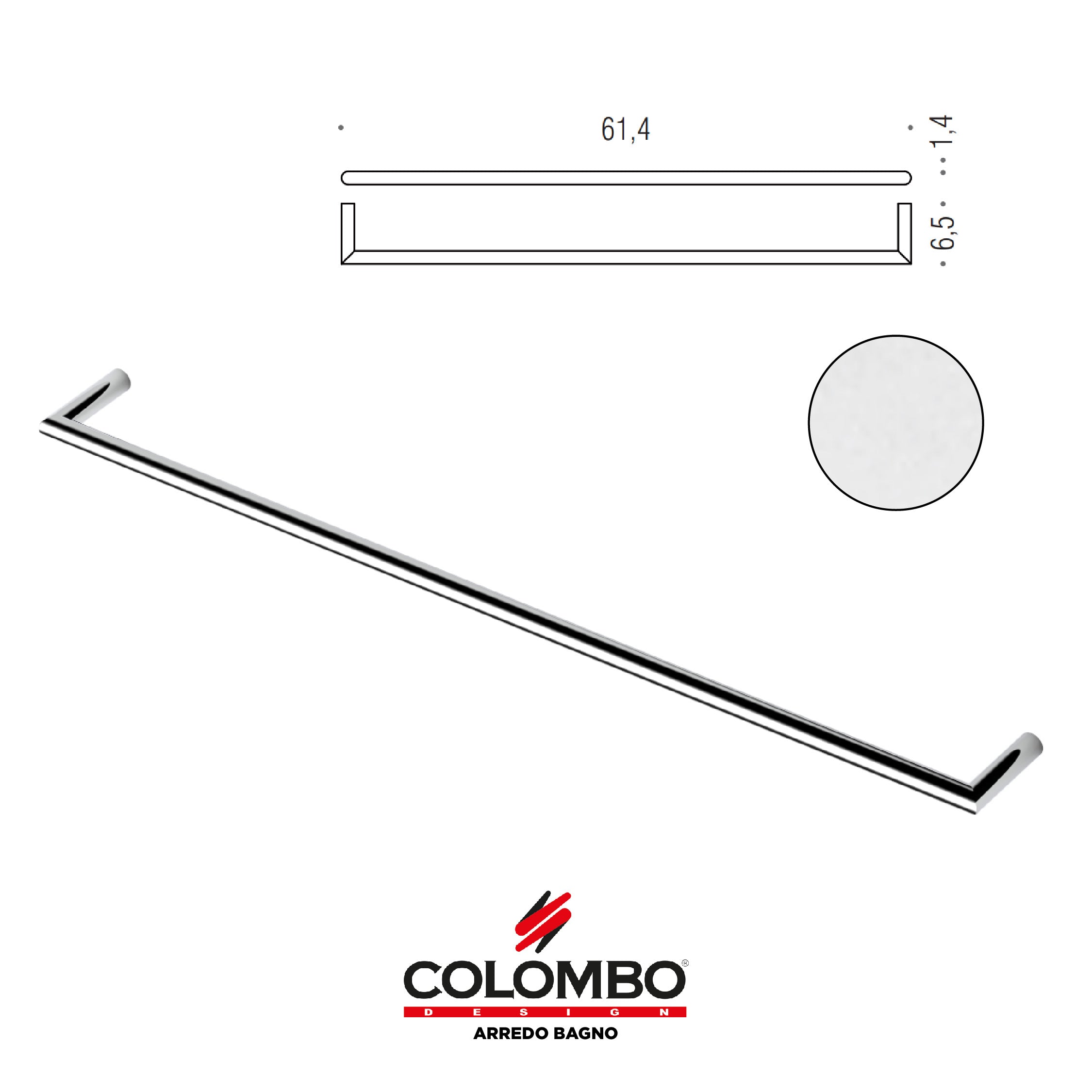 Mini Porta salvietta - Colombo design arredo bagno - Imhoff Handles