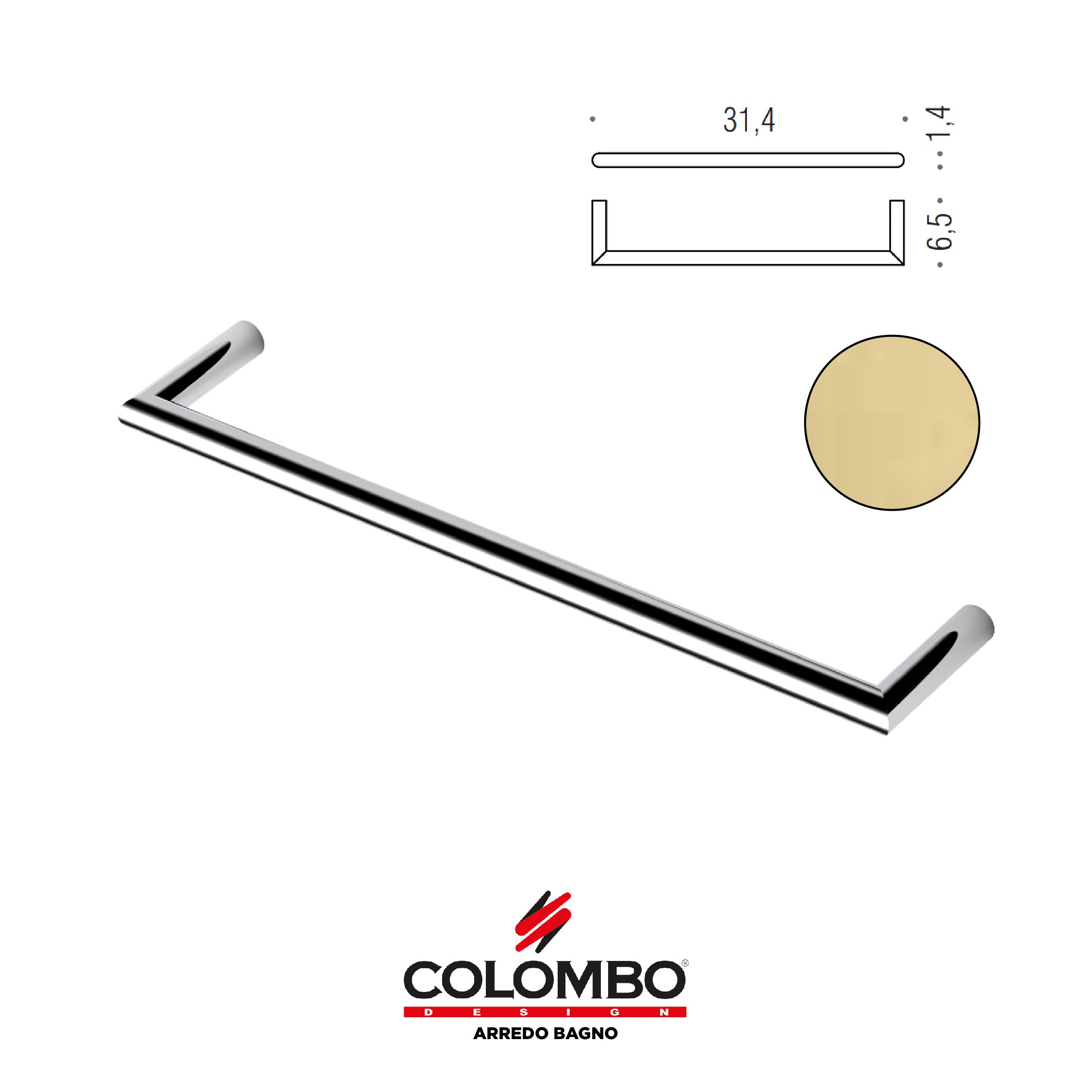 Mini Porta salvietta - Colombo design arredo bagno - Imhoff Handles