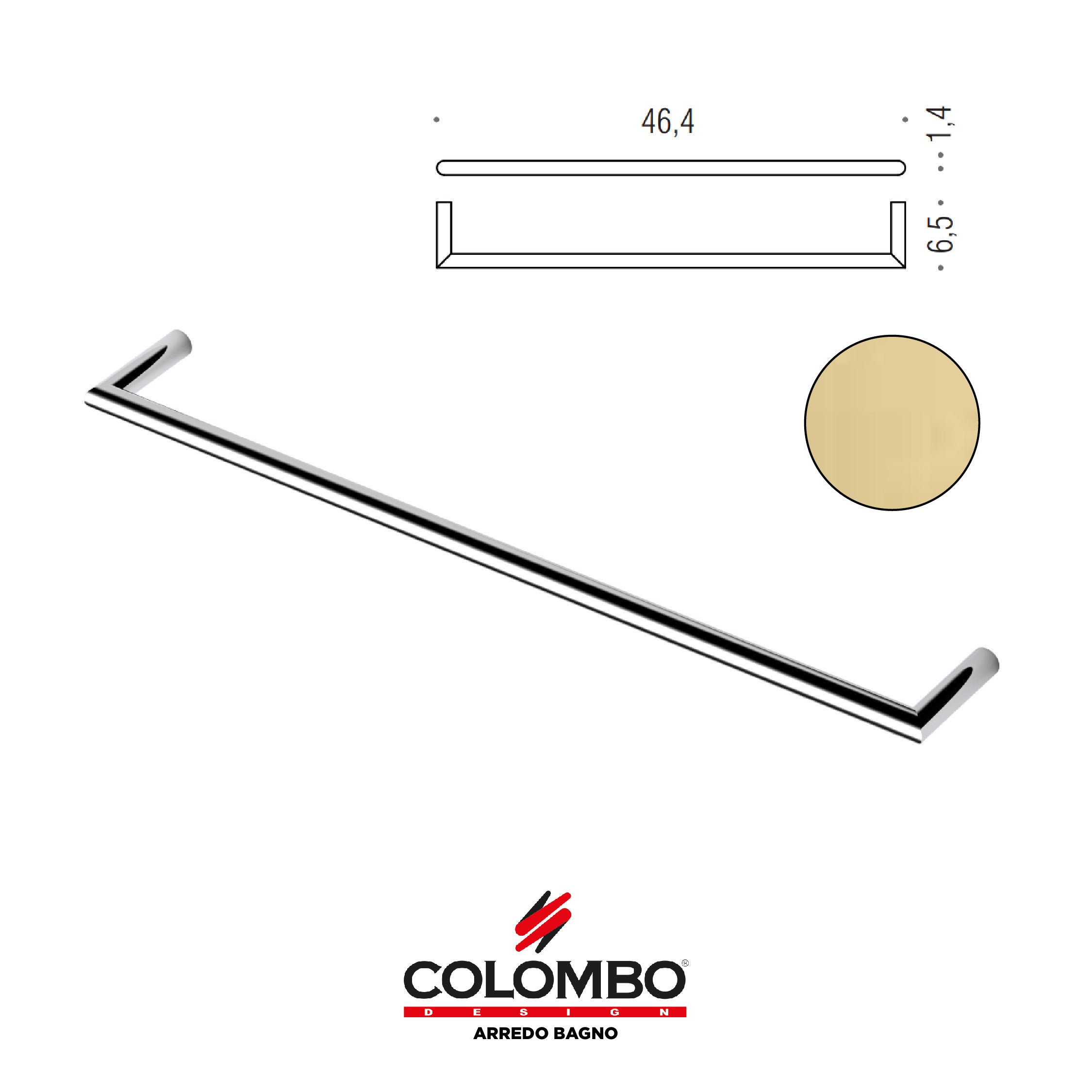 Mini Porta salvietta - Colombo design arredo bagno - Imhoff Handles