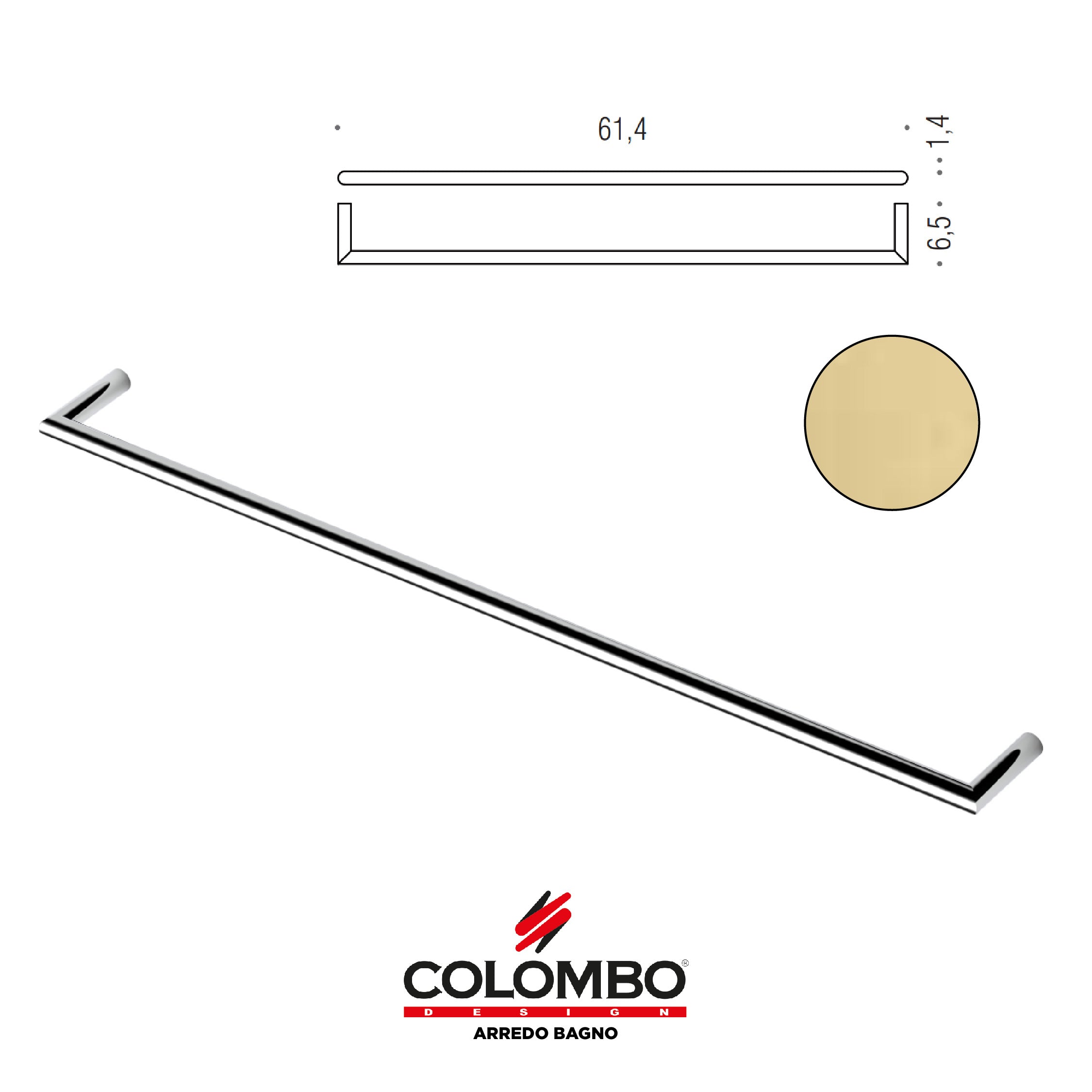 Mini Porta salvietta - Colombo design arredo bagno - Imhoff Handles