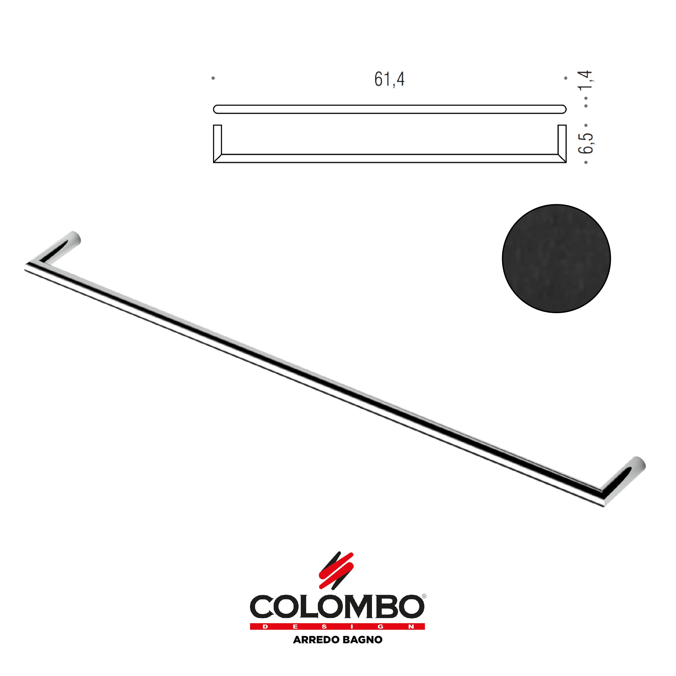Mini Porta salvietta - Colombo design arredo bagno - Imhoff Handles