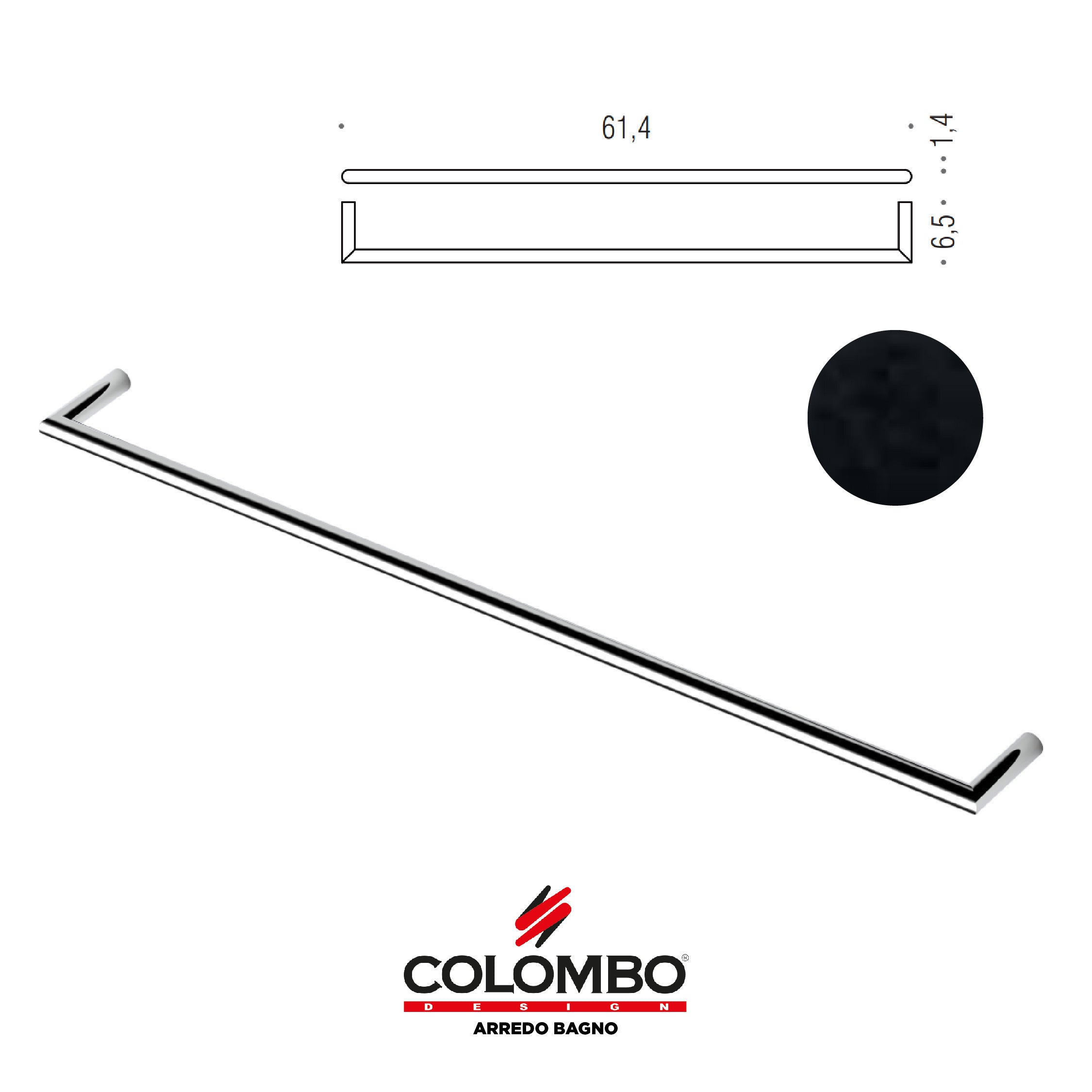 Mini Porta salvietta - Colombo design arredo bagno - Imhoff Handles