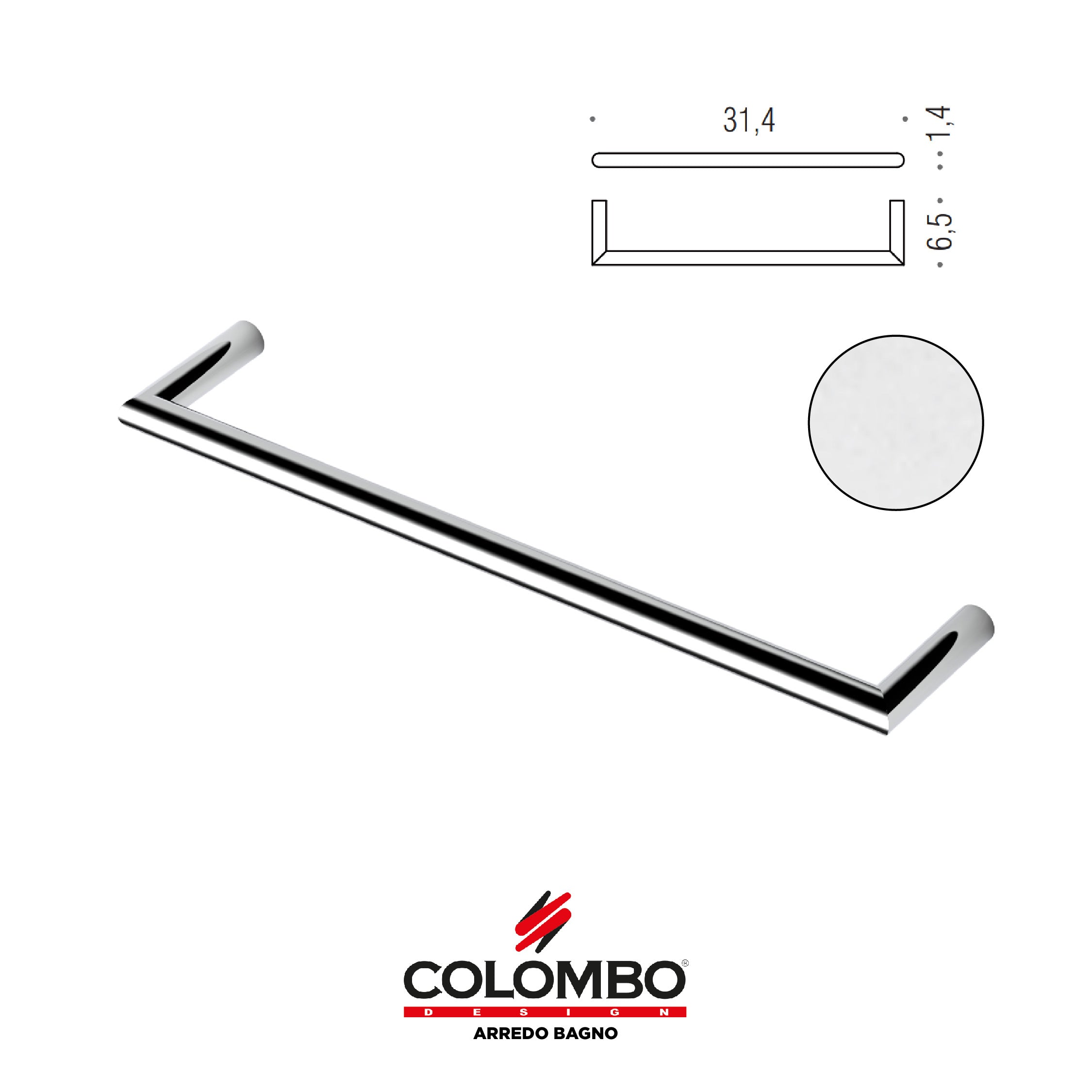 Mini Porta salvietta - Colombo design arredo bagno - Imhoff Handles