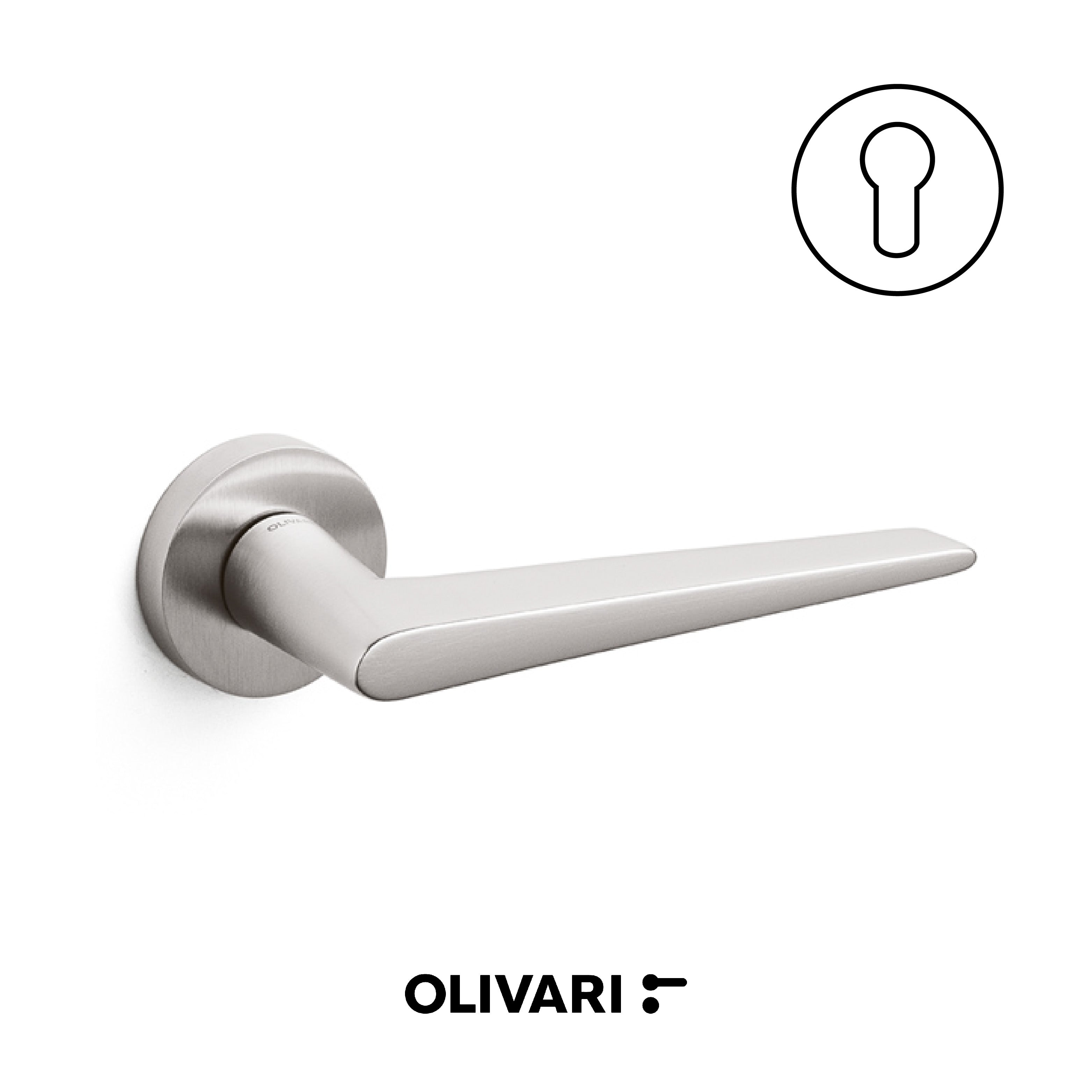 Nina - Olivari Maniglia per porta interna - Imhoff Handles