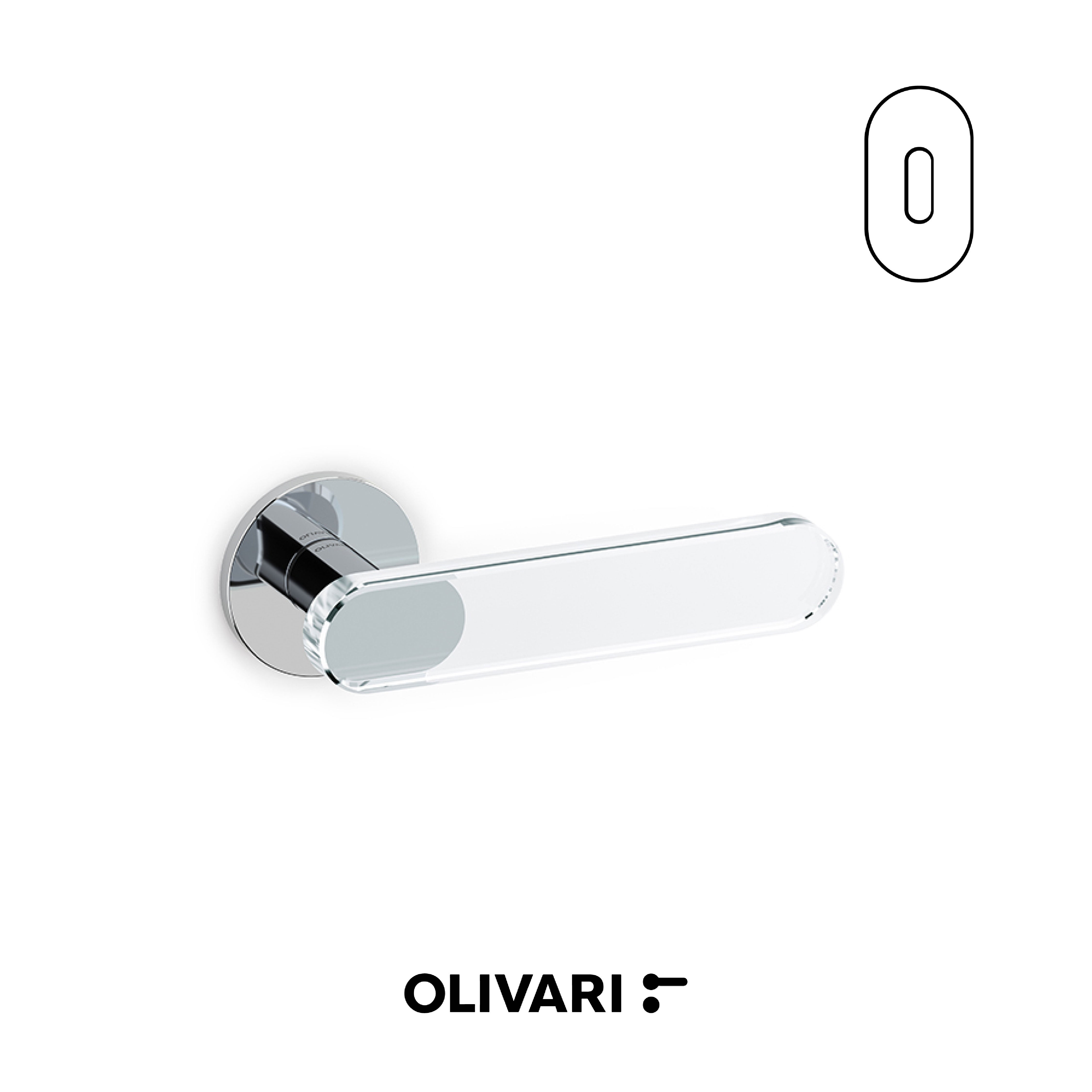 Olivari Aqua - Maniglia per porta interna