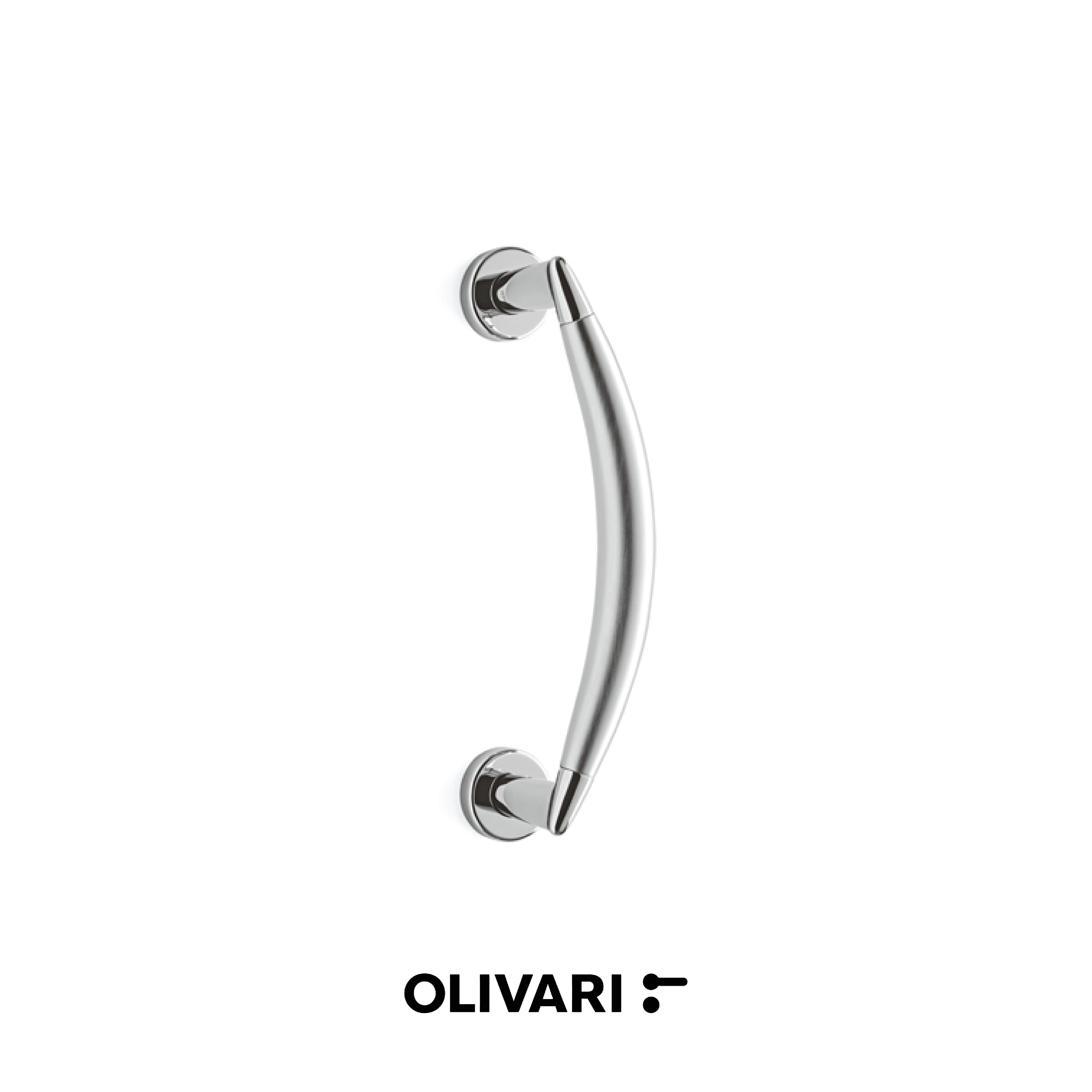 Olivari Aster - Maniglione zancato per porte e portoni