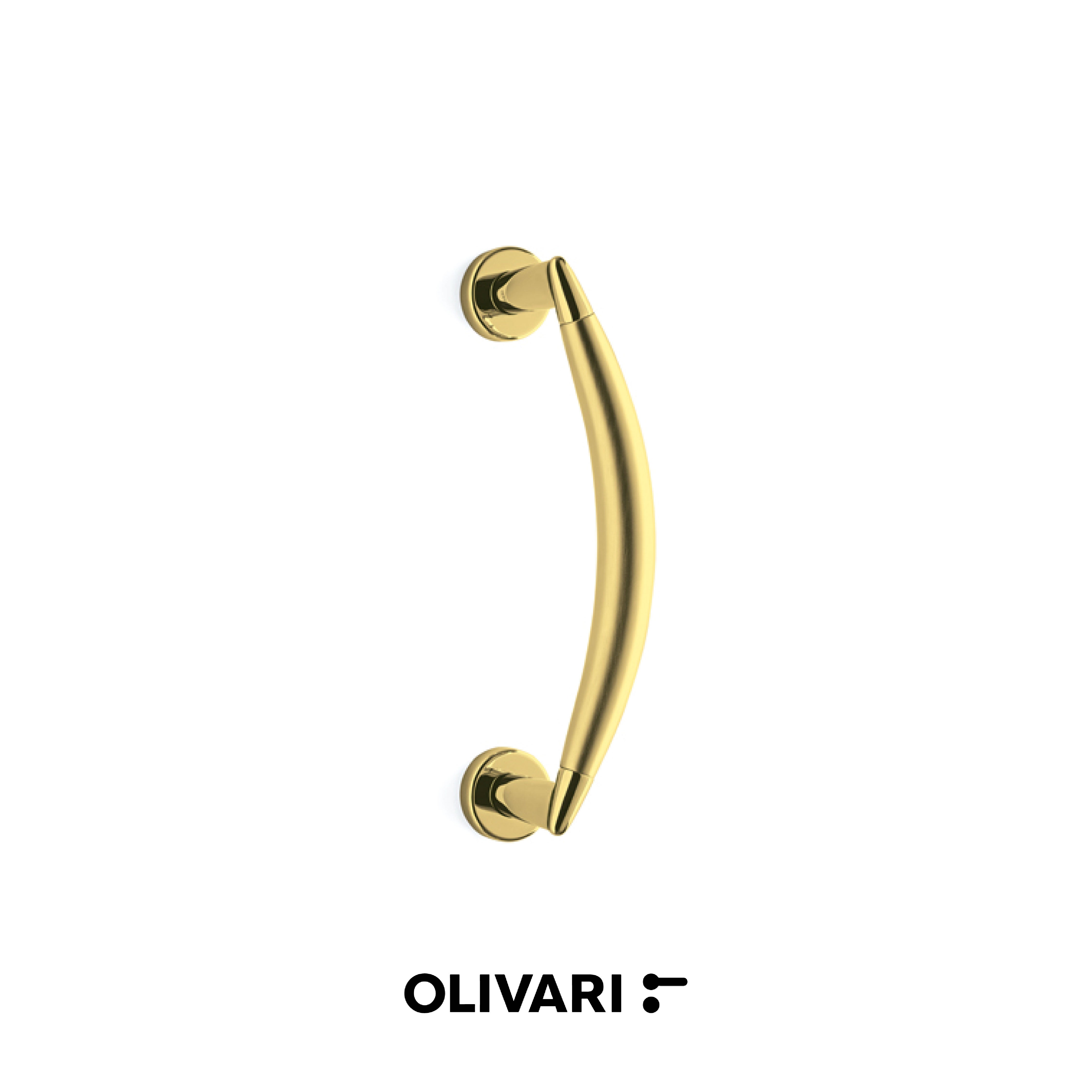 Olivari Aster - Maniglione zancato per porte e portoni