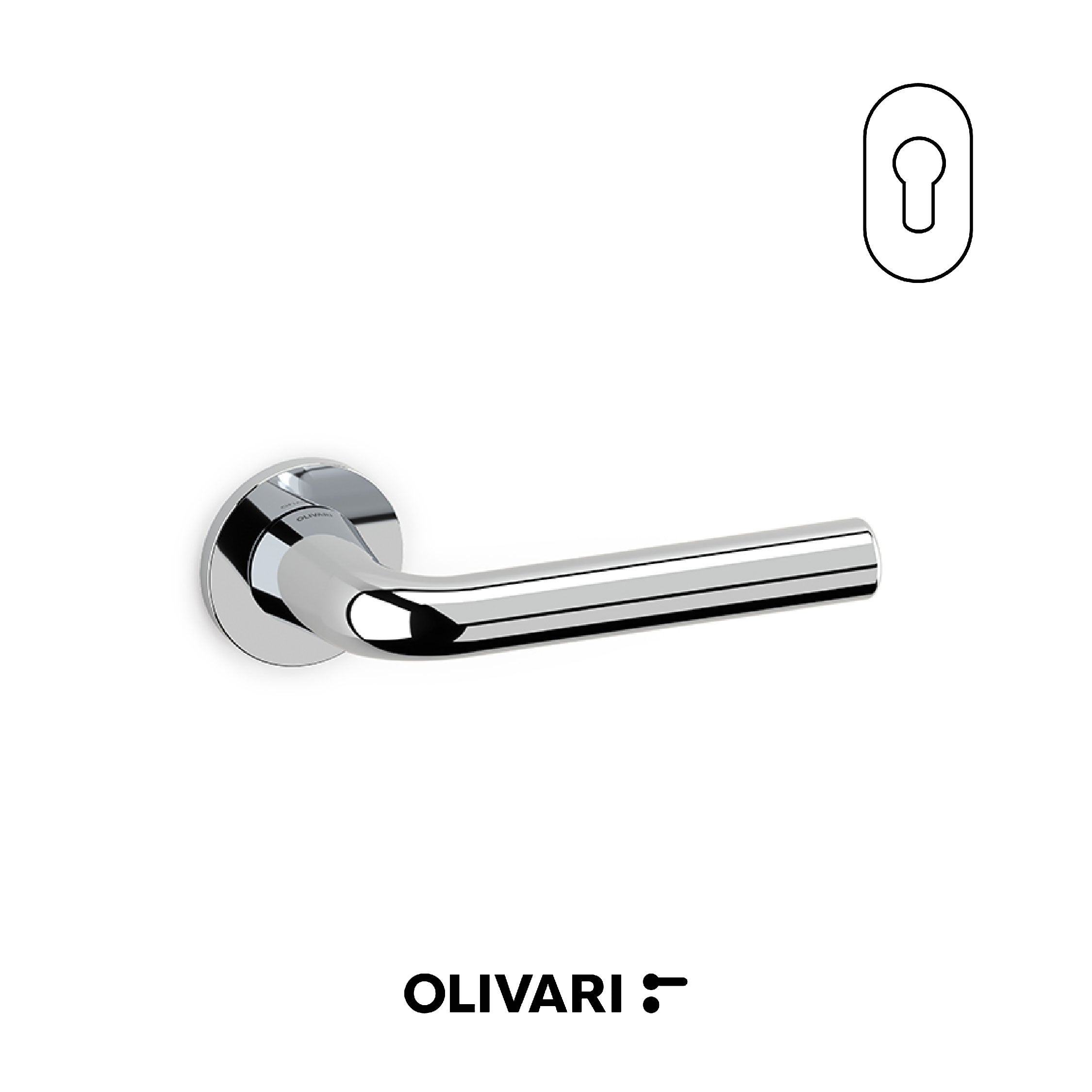 Olivari Basel - Maniglia per porta interna