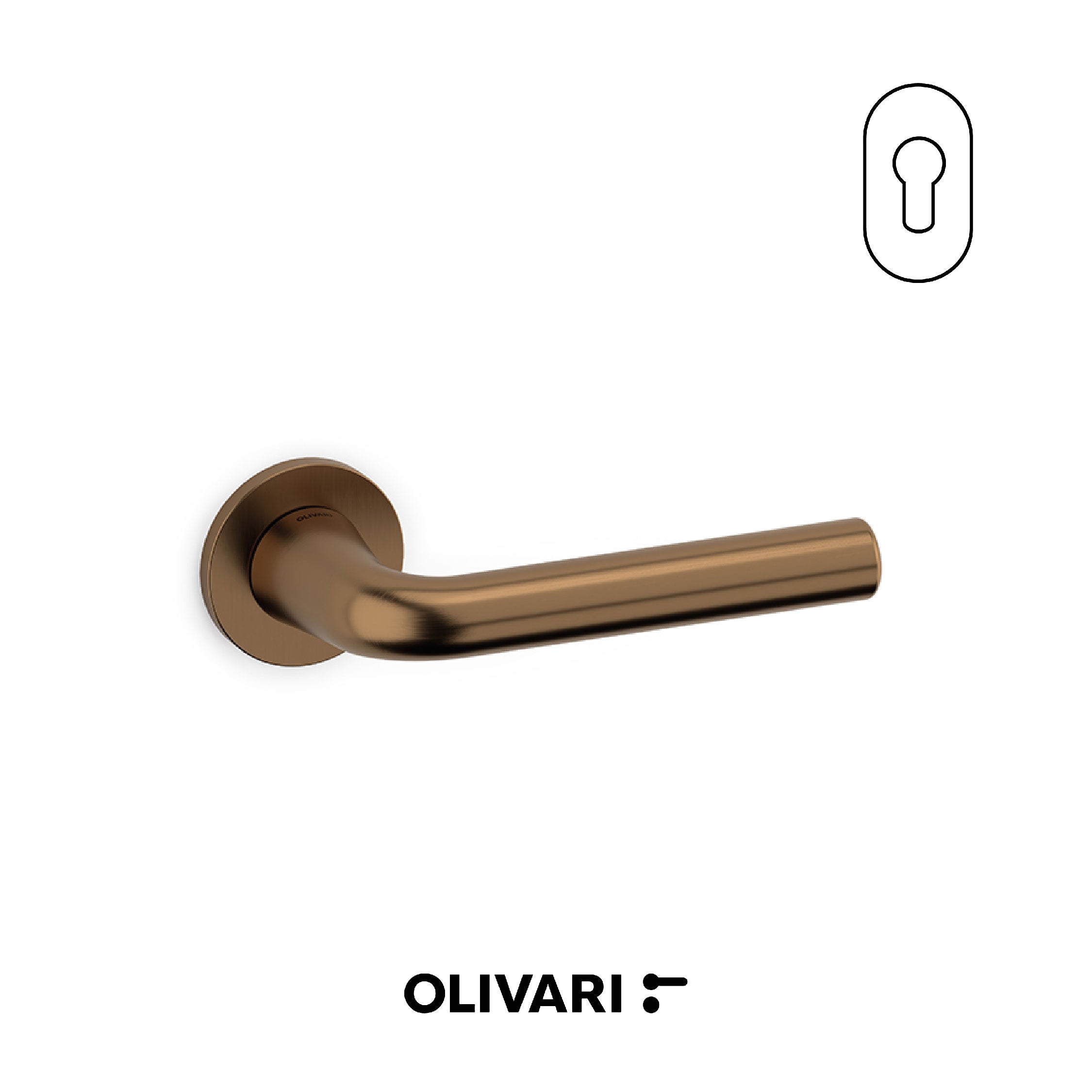 Olivari Basel - Maniglia per porta interna