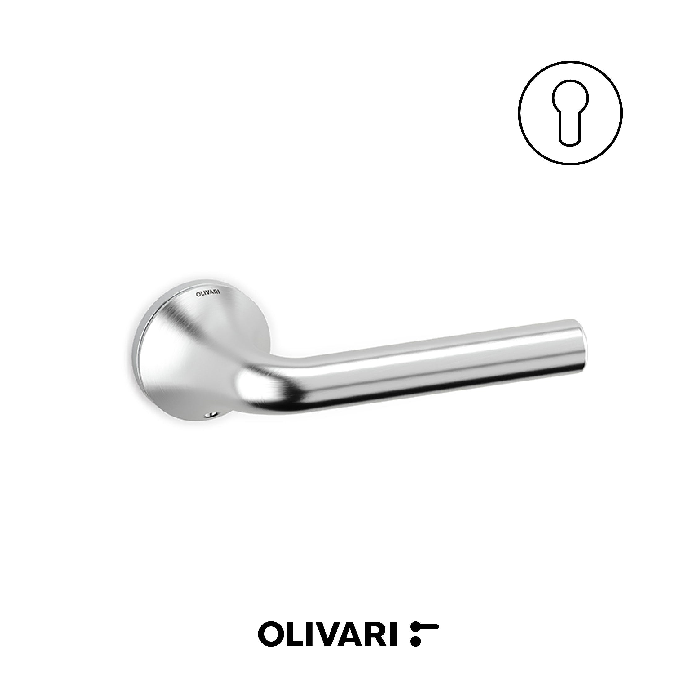 Olivari Basel L - Maniglia per porta interna