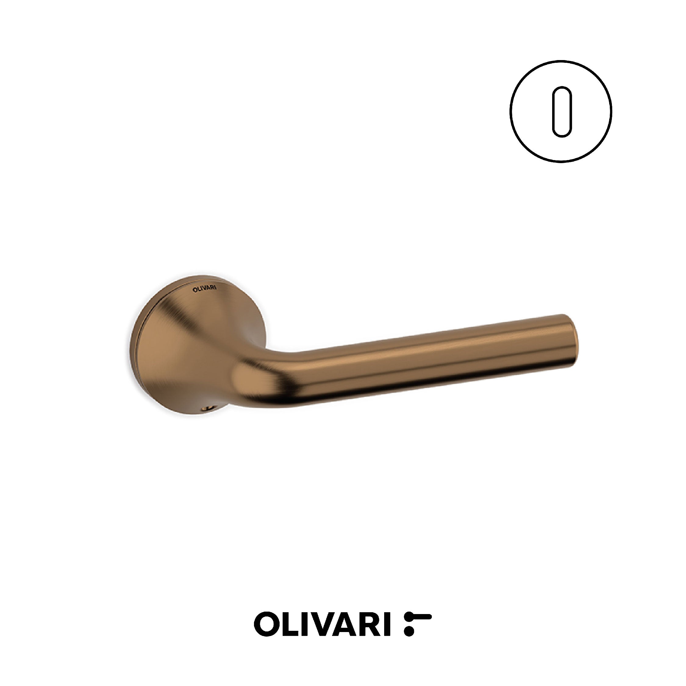 Olivari Basel L - Maniglia per porta interna