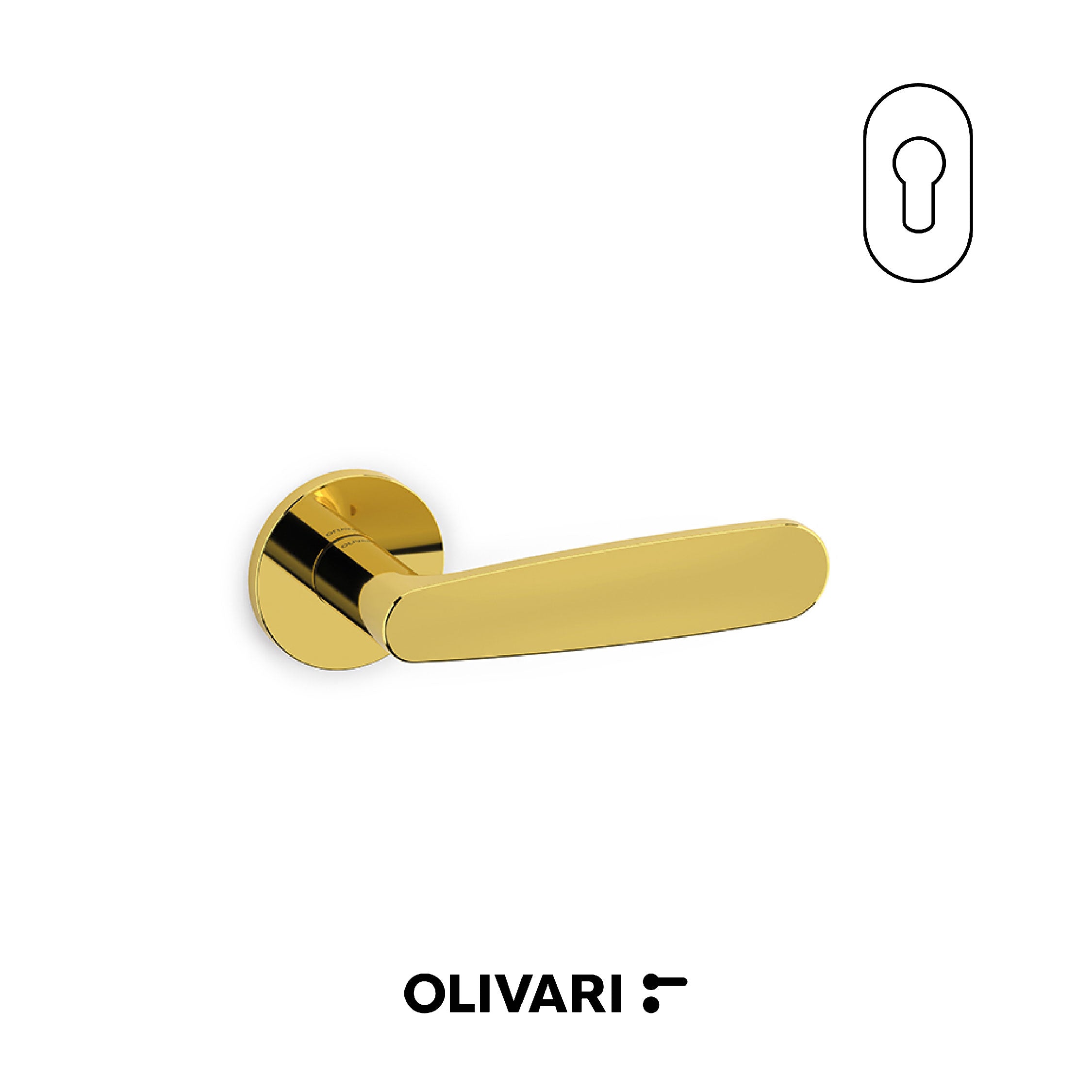 Olivari Brera - Maniglia per porta interna
