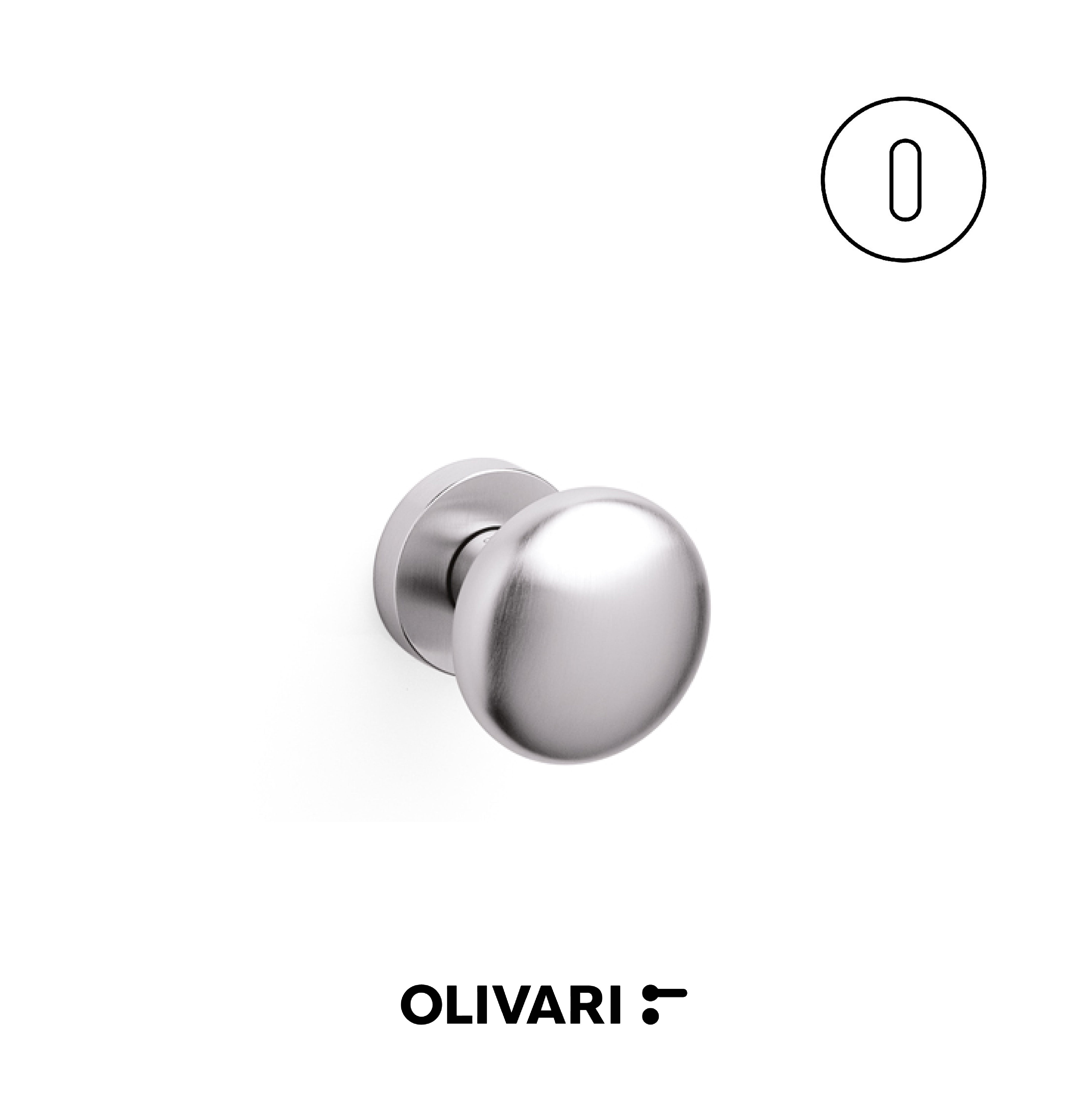 Olivari Edison Ø60 - Pomoli centrali per porte