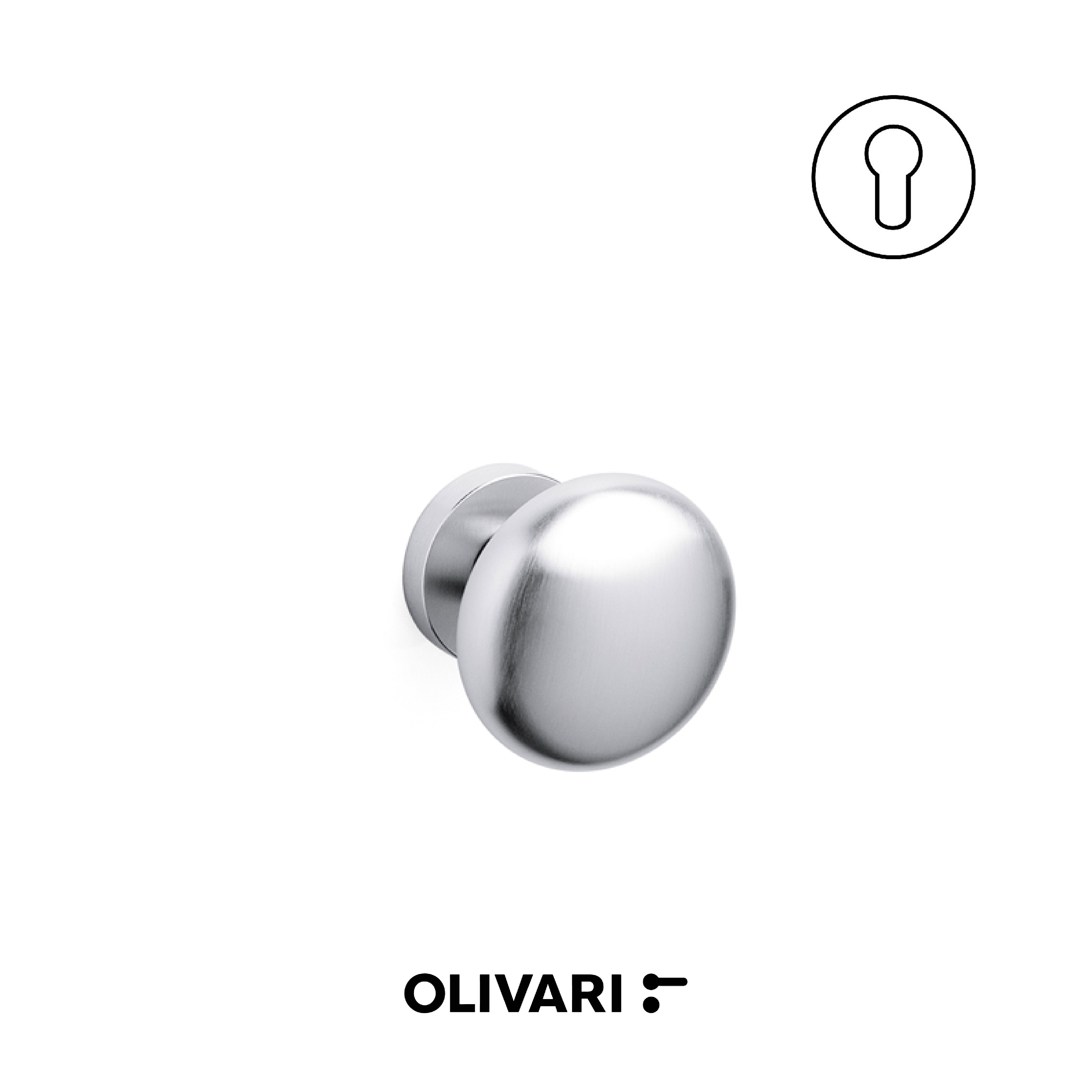 Olivari Edison Ø70 - Pomoli centrali per porte