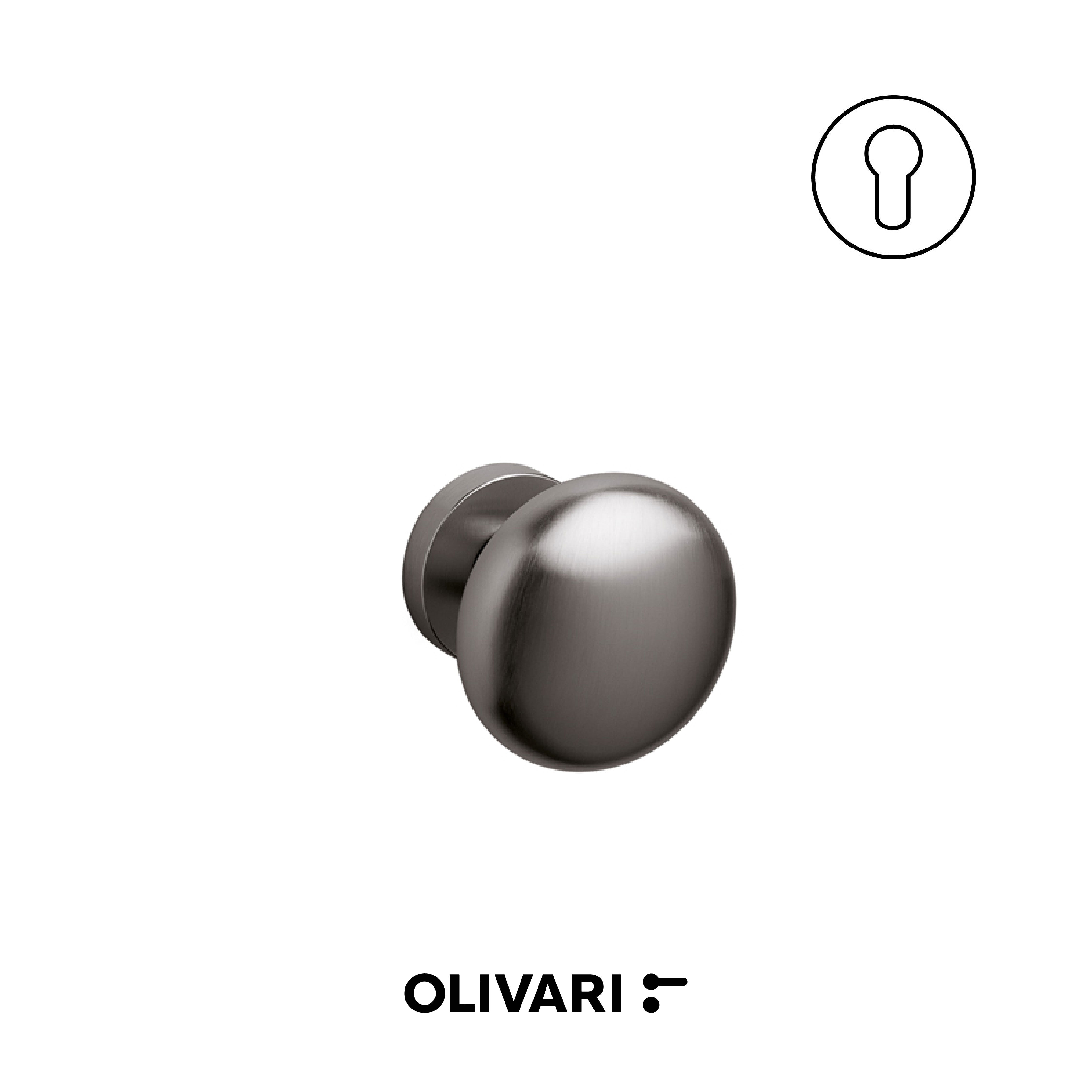 Olivari Edison Ø70 - Pomoli centrali per porte