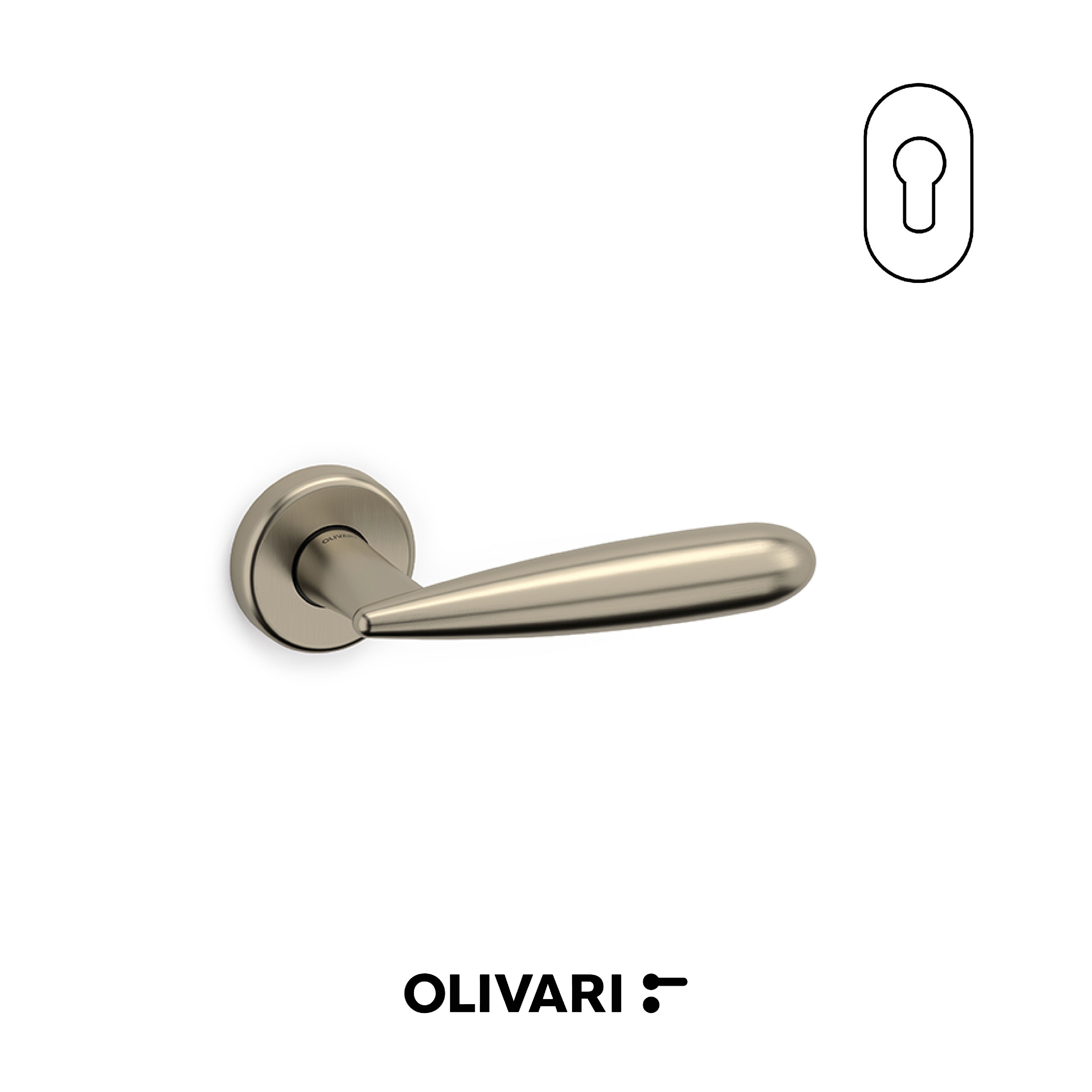 Olivari Futura - Maniglia per porta interna