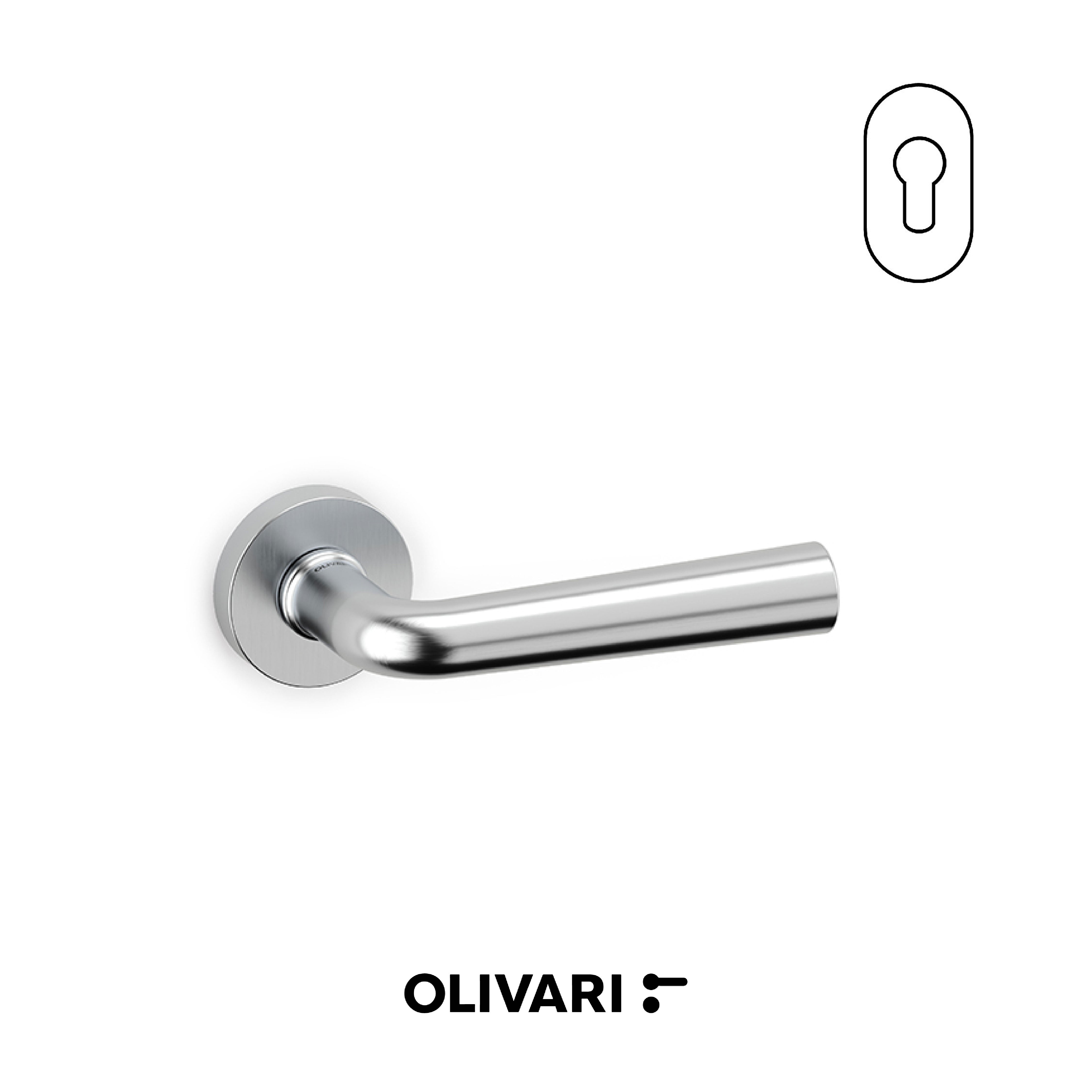 Olivari Garda - Maniglia per porta interna