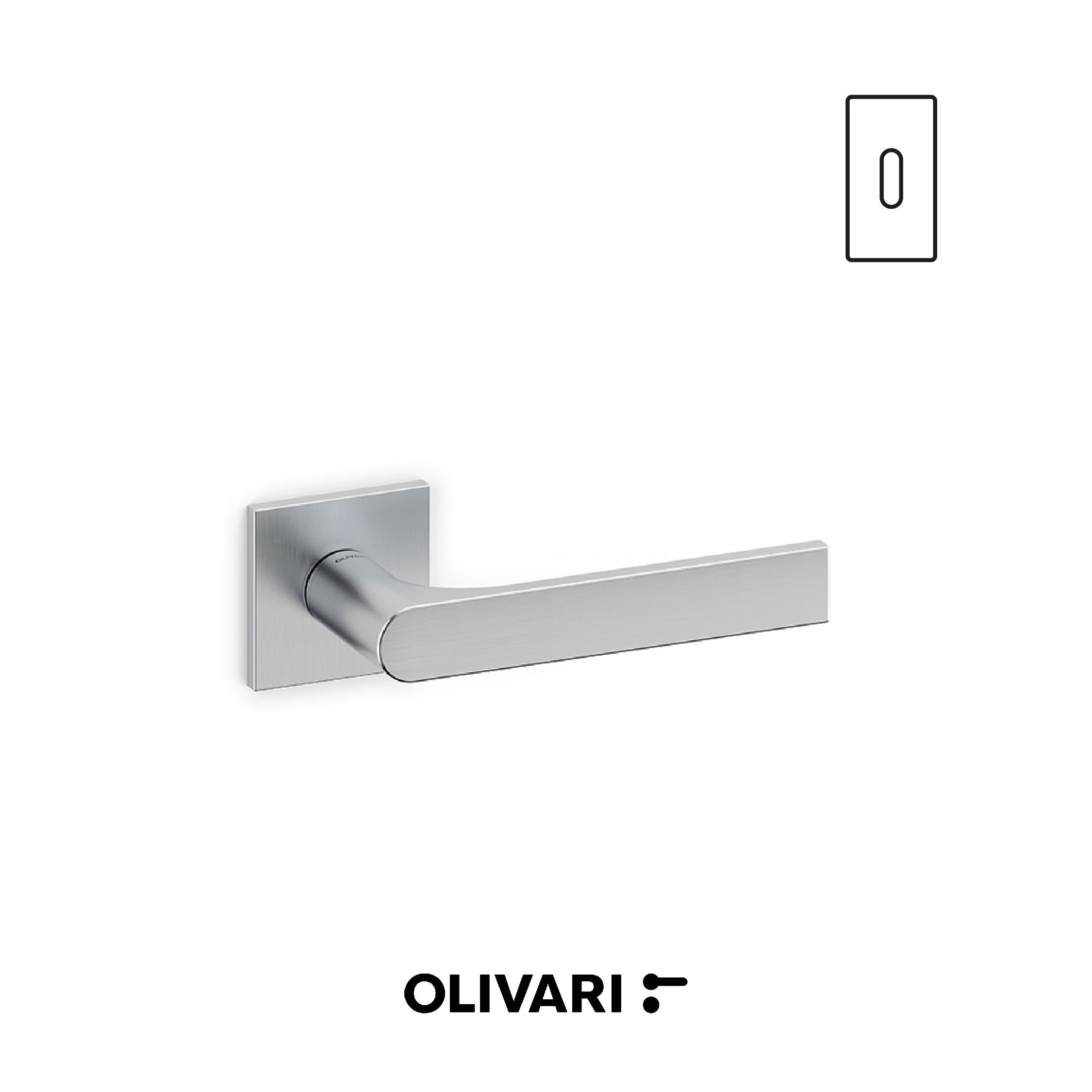Olivari Gloria Q - Maniglia per porta interna