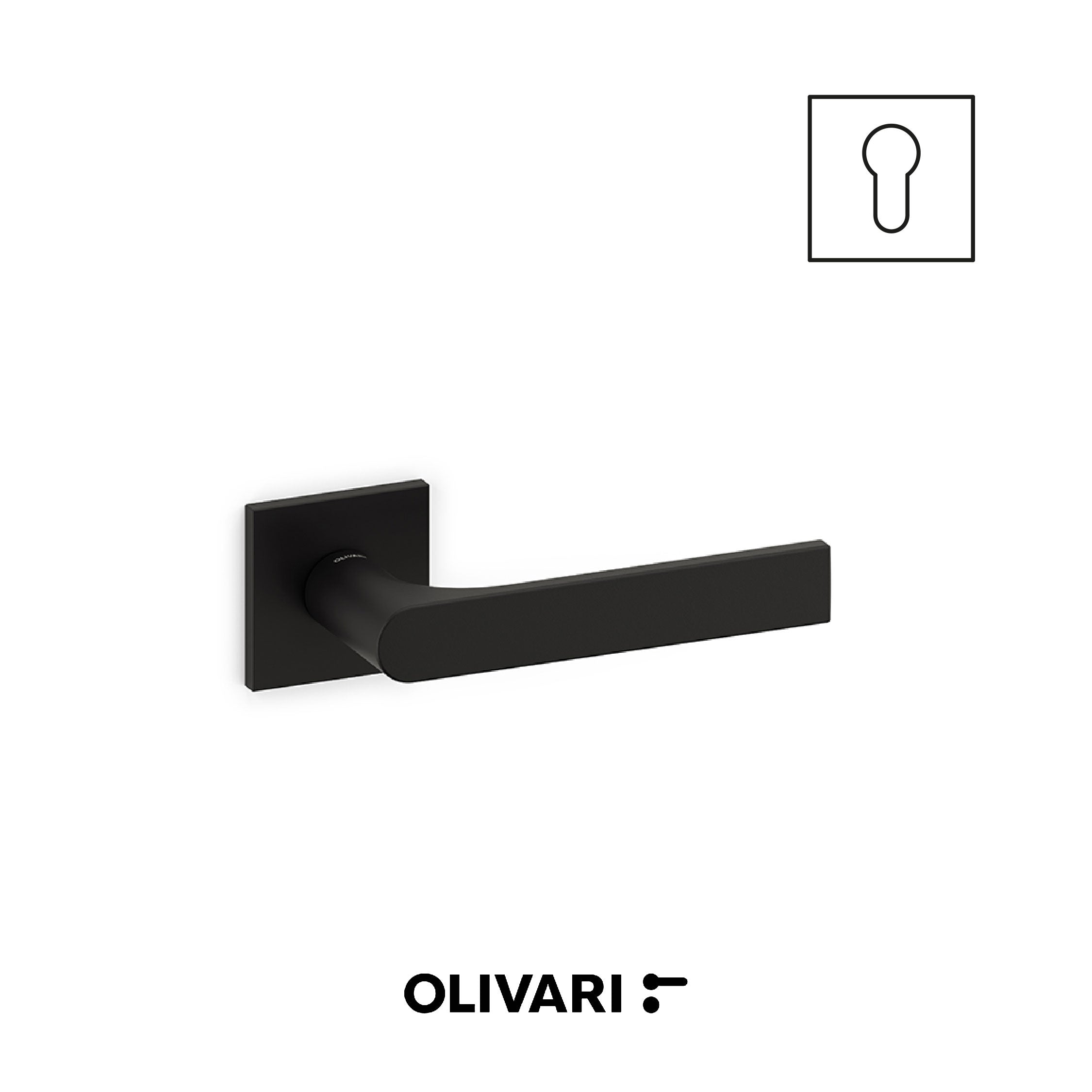 Olivari Gloria Q - Maniglia per porta interna