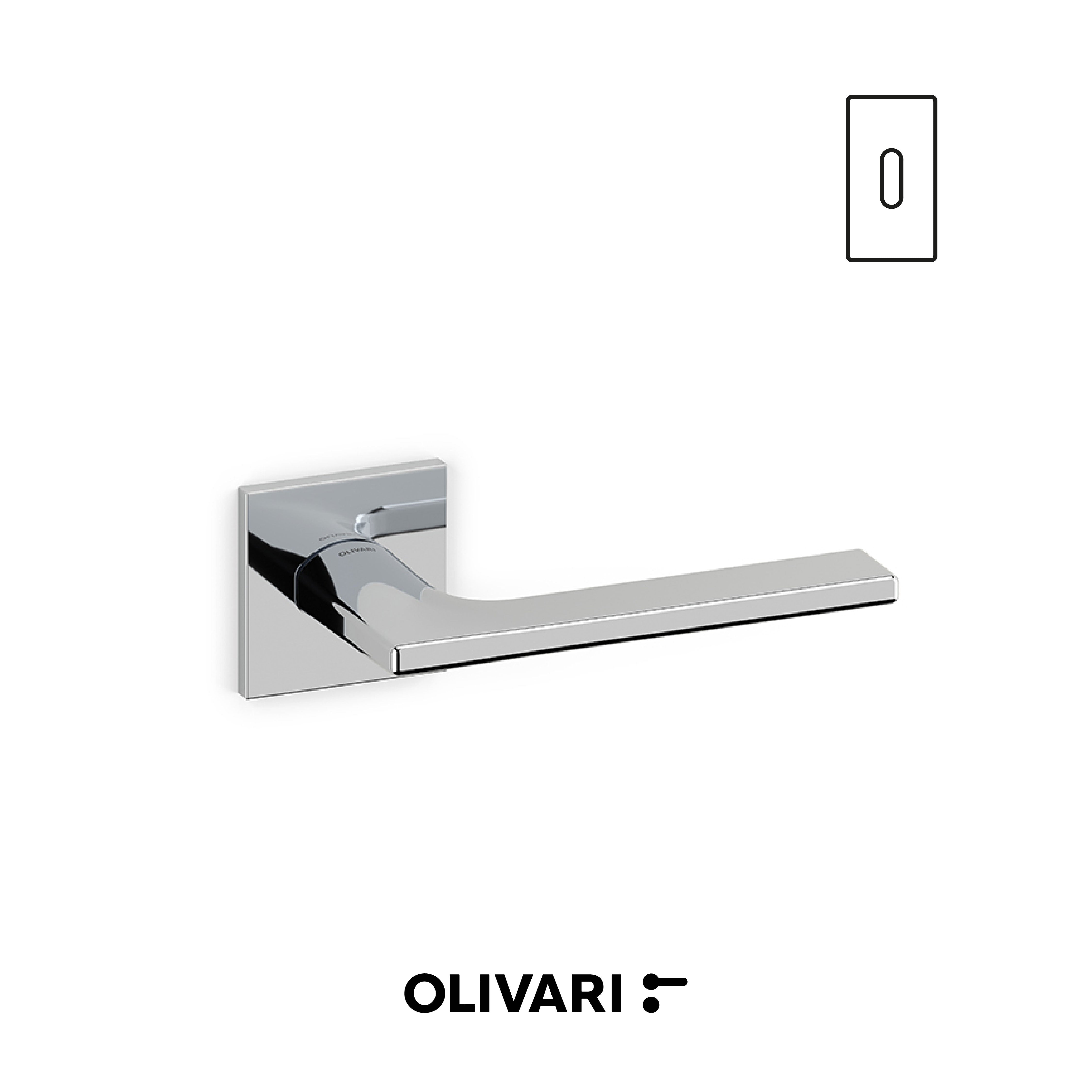 Olivari Lotus Q - Maniglia per porta interna