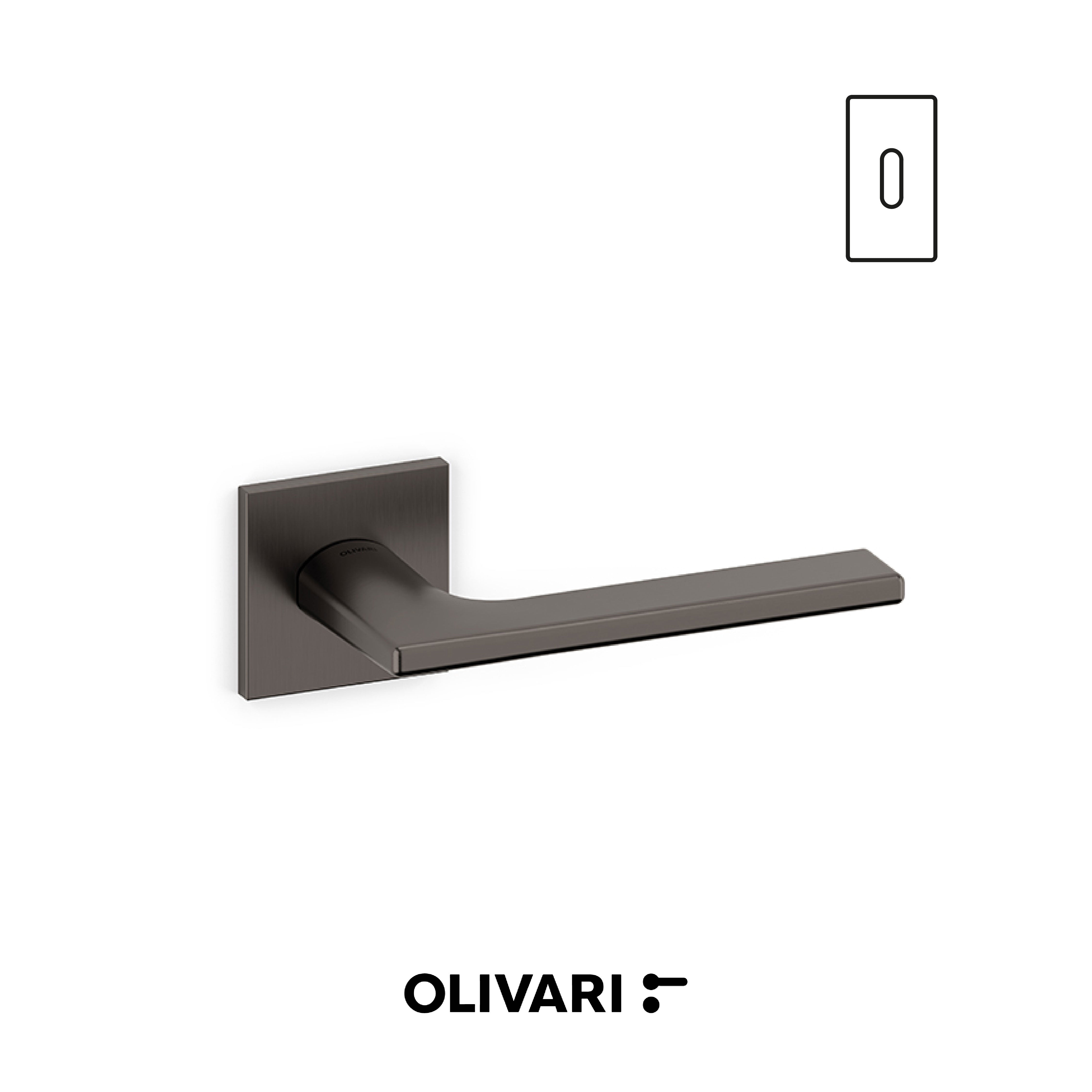 Olivari Lotus Q - Maniglia per porta interna