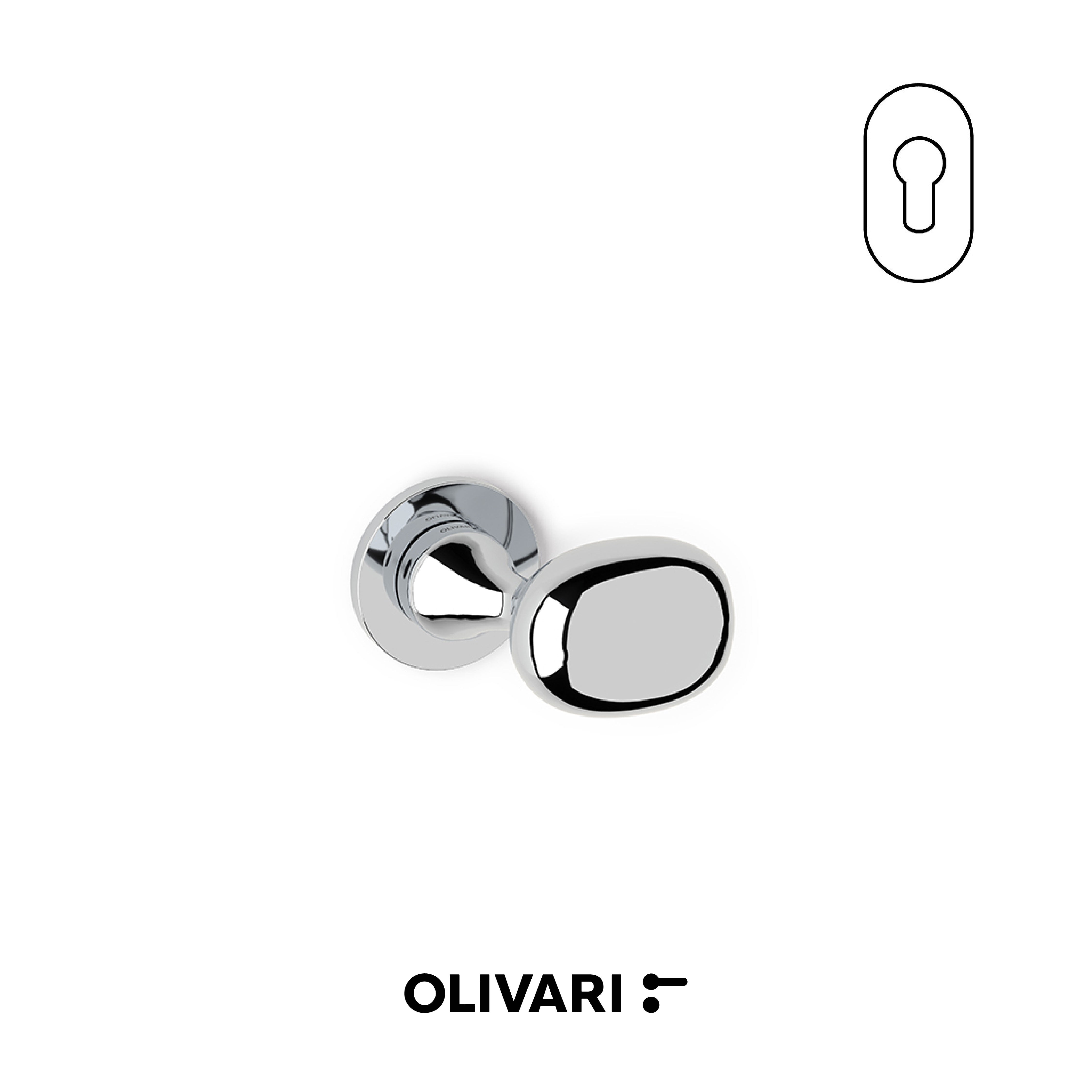 Olivari Melanzana - Pomoli zancati per porte