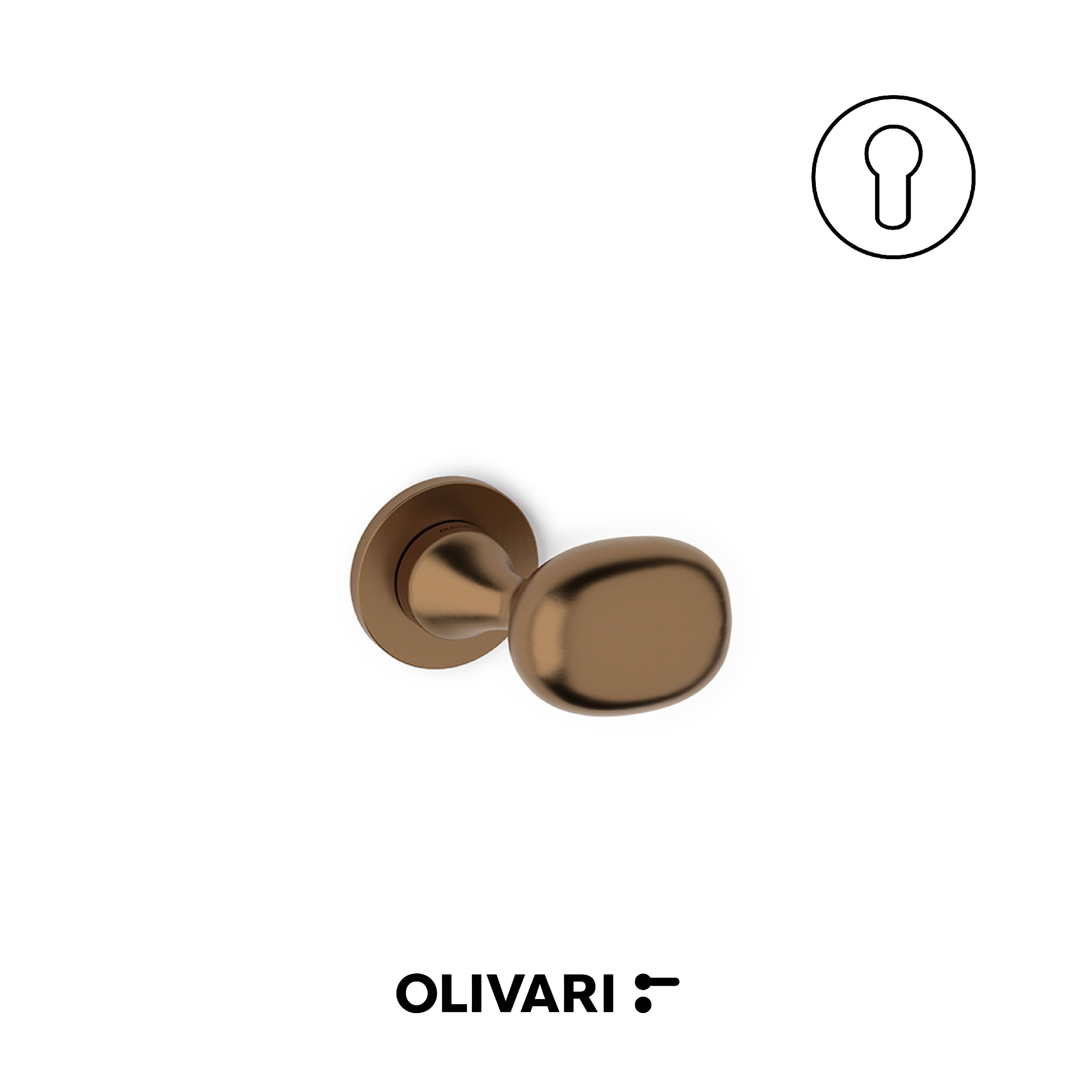 Olivari Melanzana - Pomoli zancati per porte