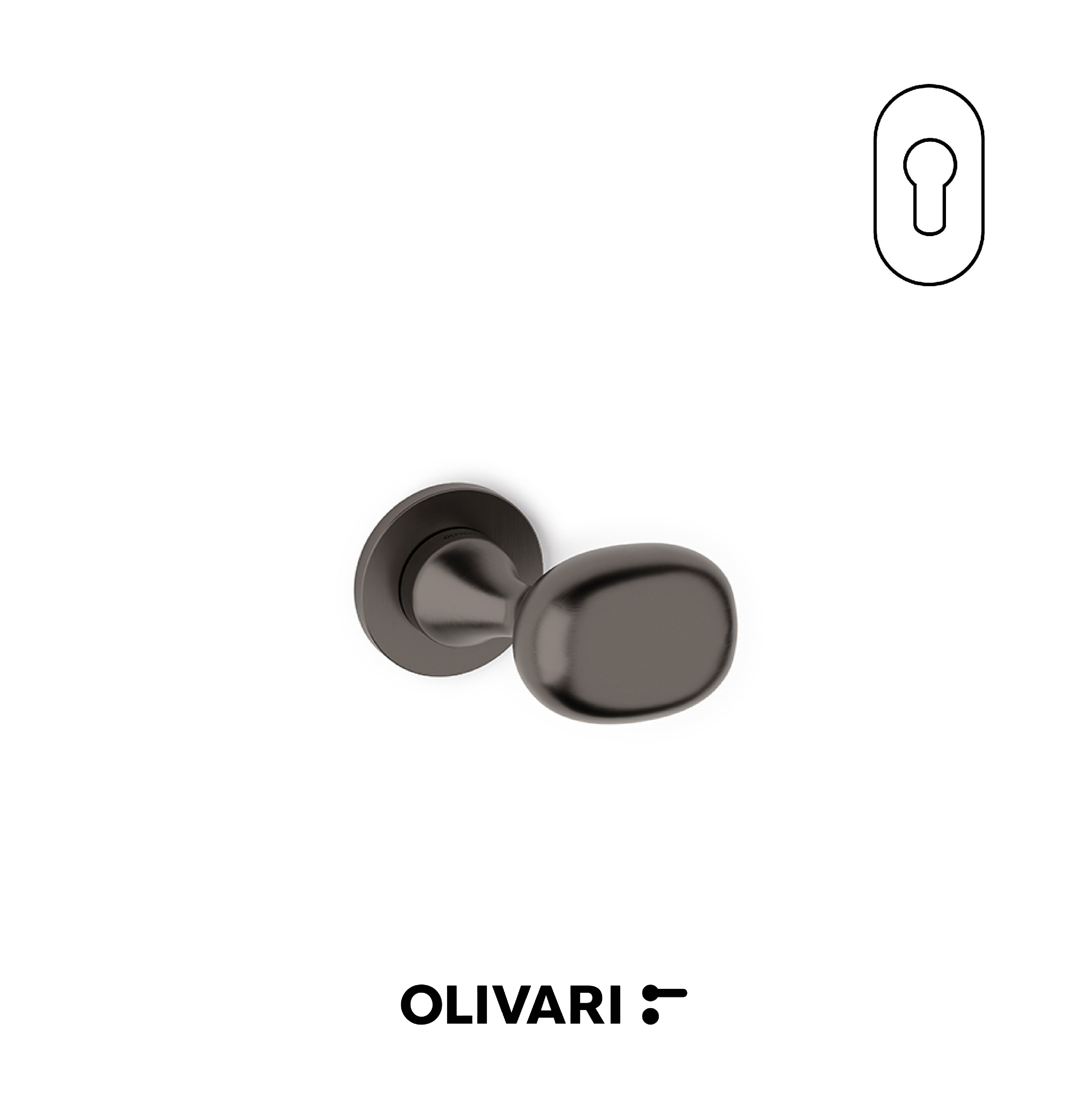 Olivari Melanzana - Pomoli zancati per porte
