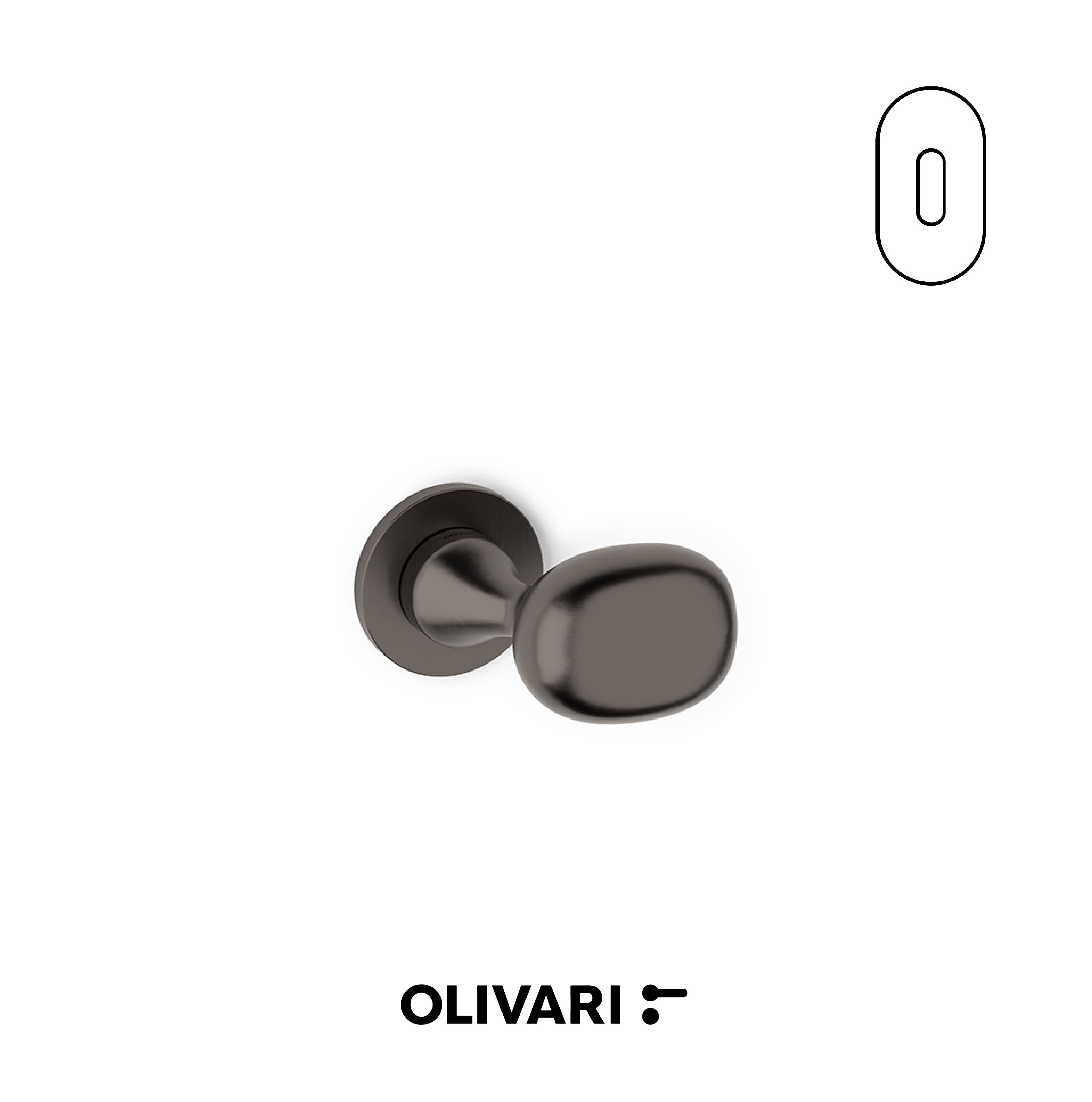 Olivari Melanzana - Pomoli zancati per porte