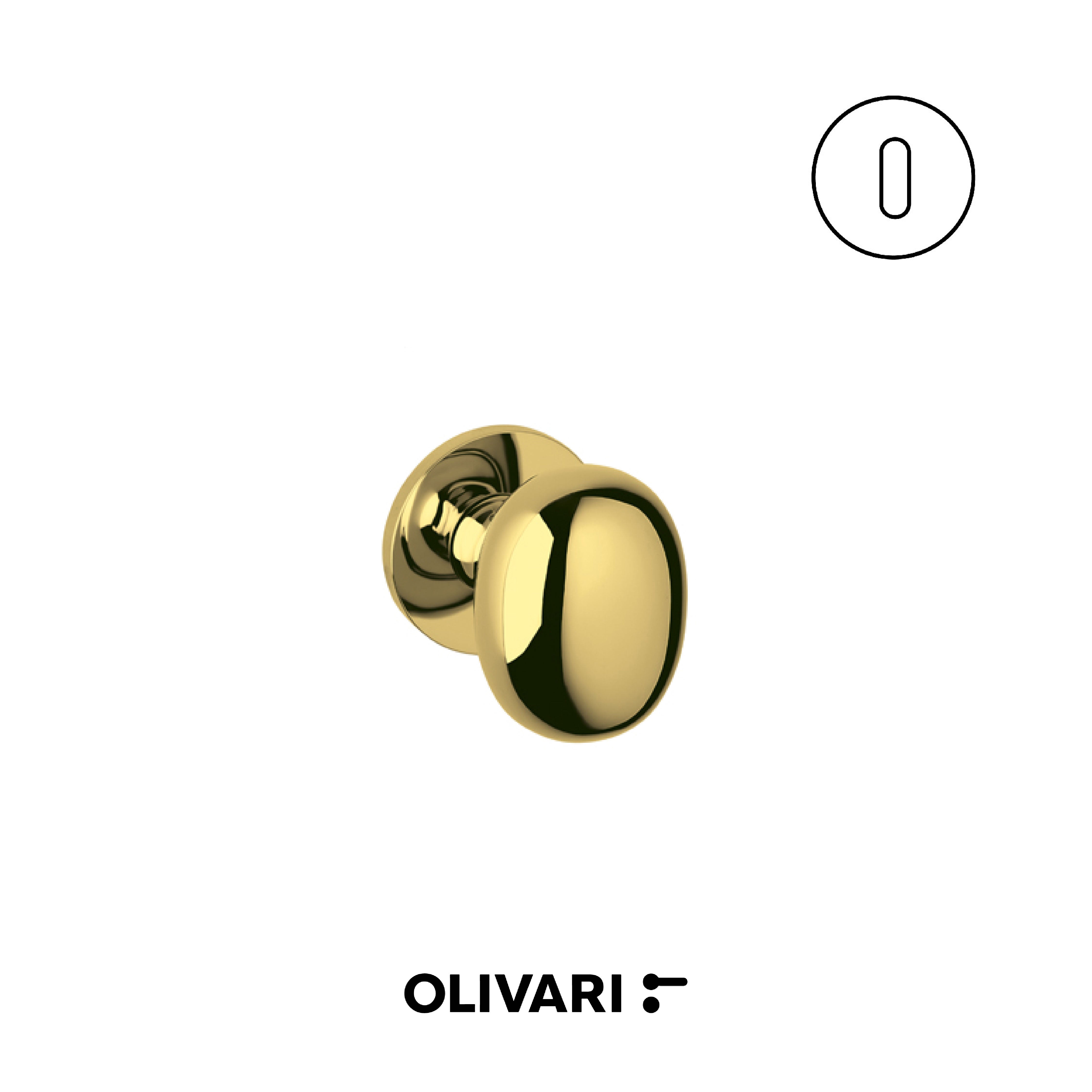 Olivari Melanzana - Pomoli centrali per porte