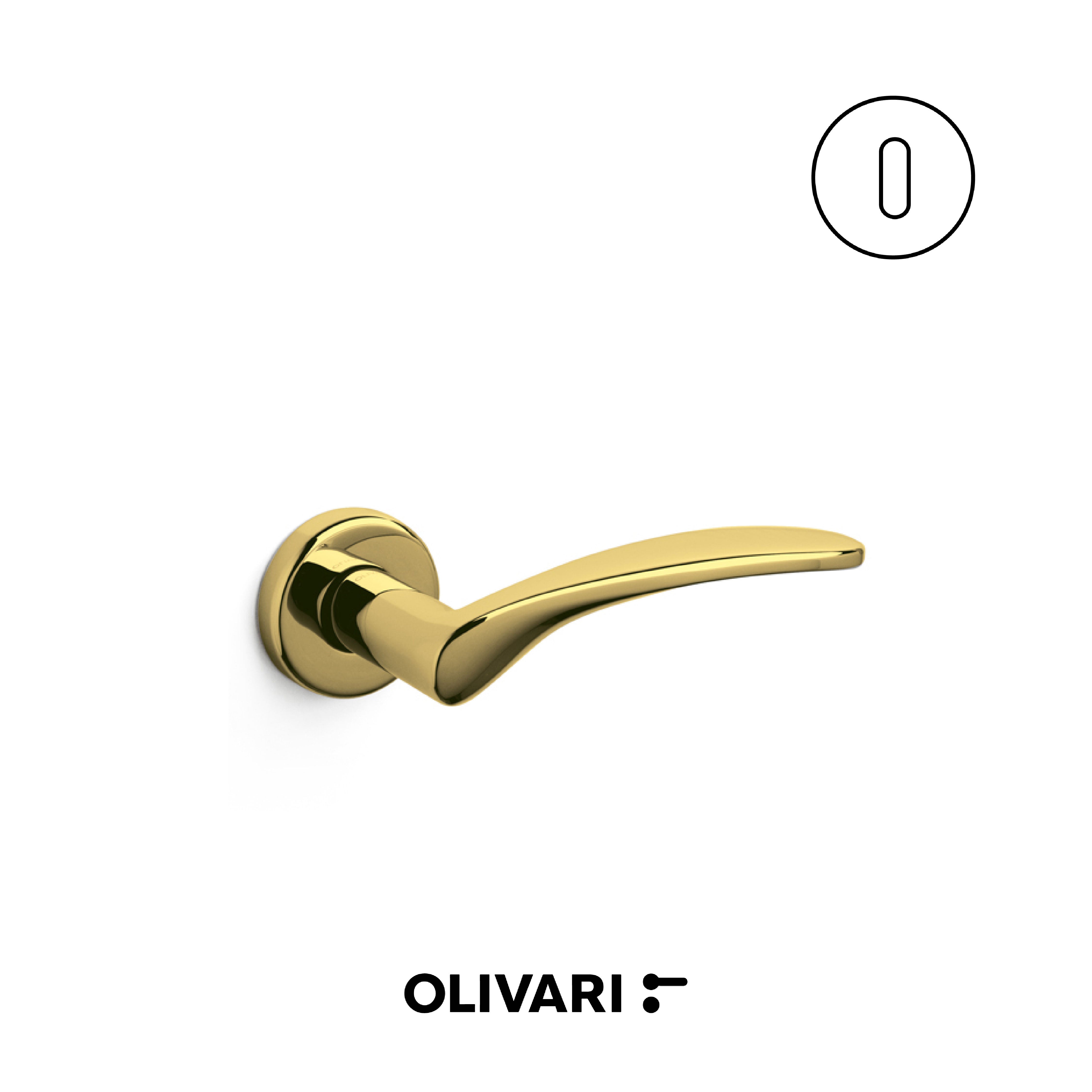 Olivari Novella - Maniglia per porta interna