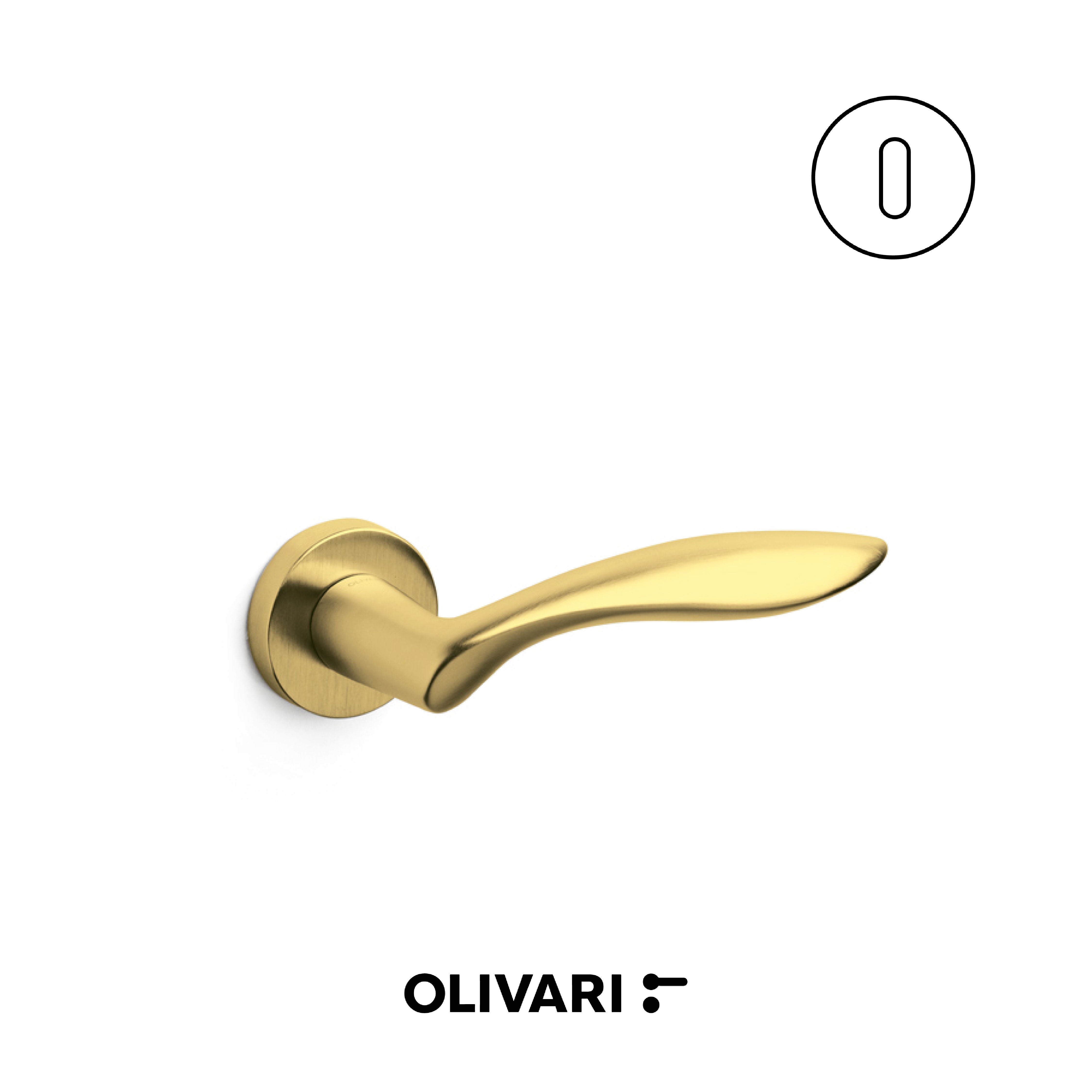 Olivari Onda - Maniglia per porta interna