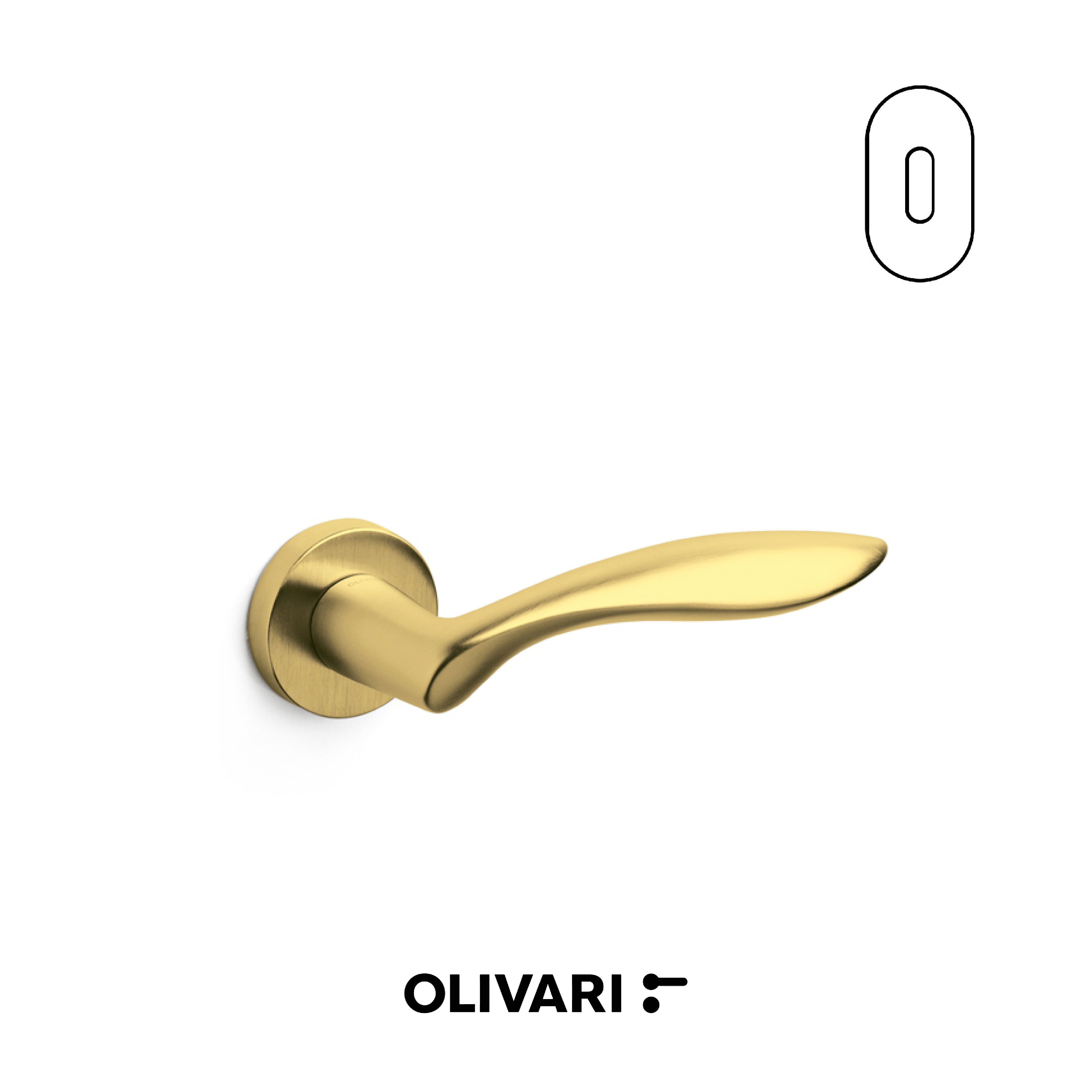 Olivari Onda - Maniglia per porta interna