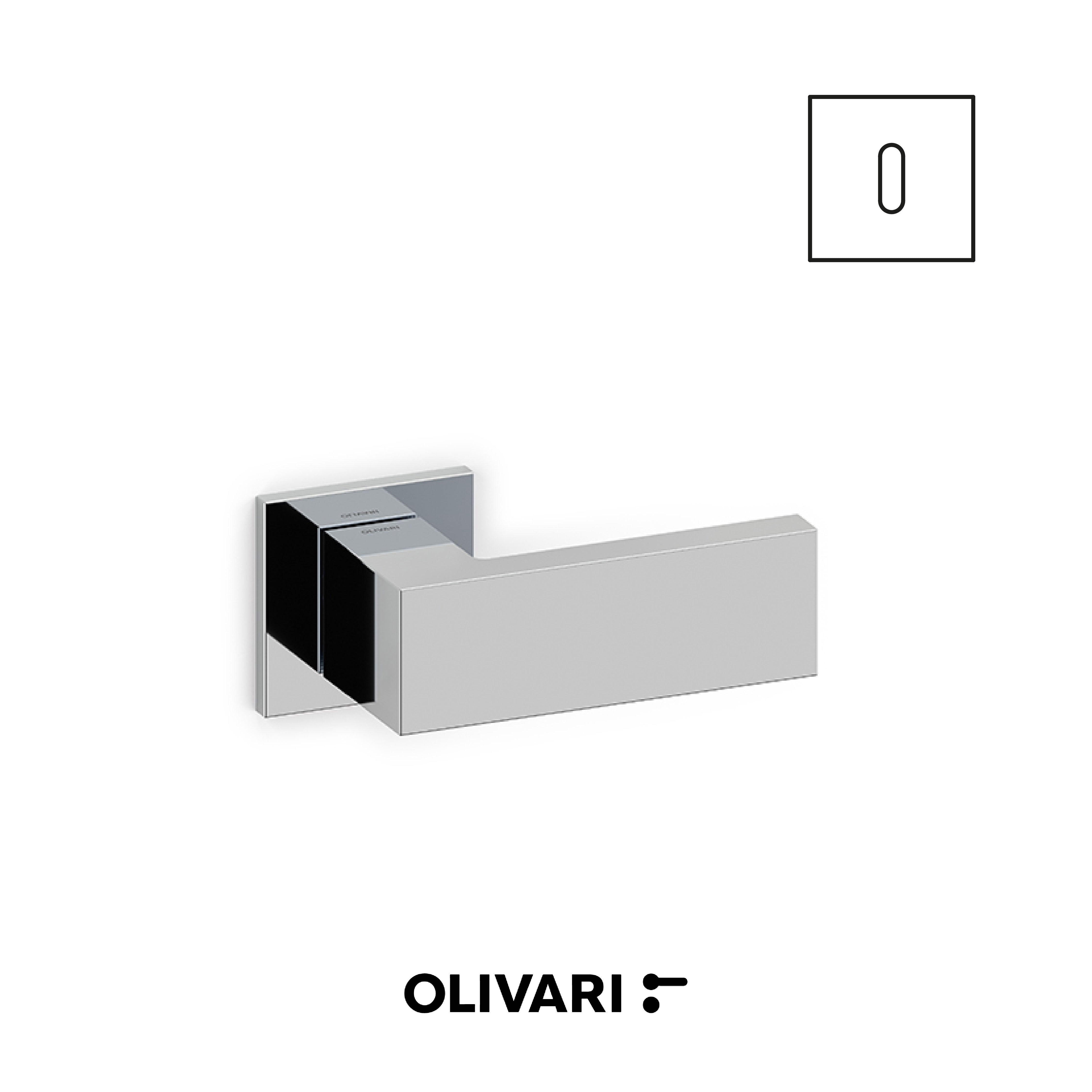 Olivari Planet Q Bassa - Pomoli per porte zancati