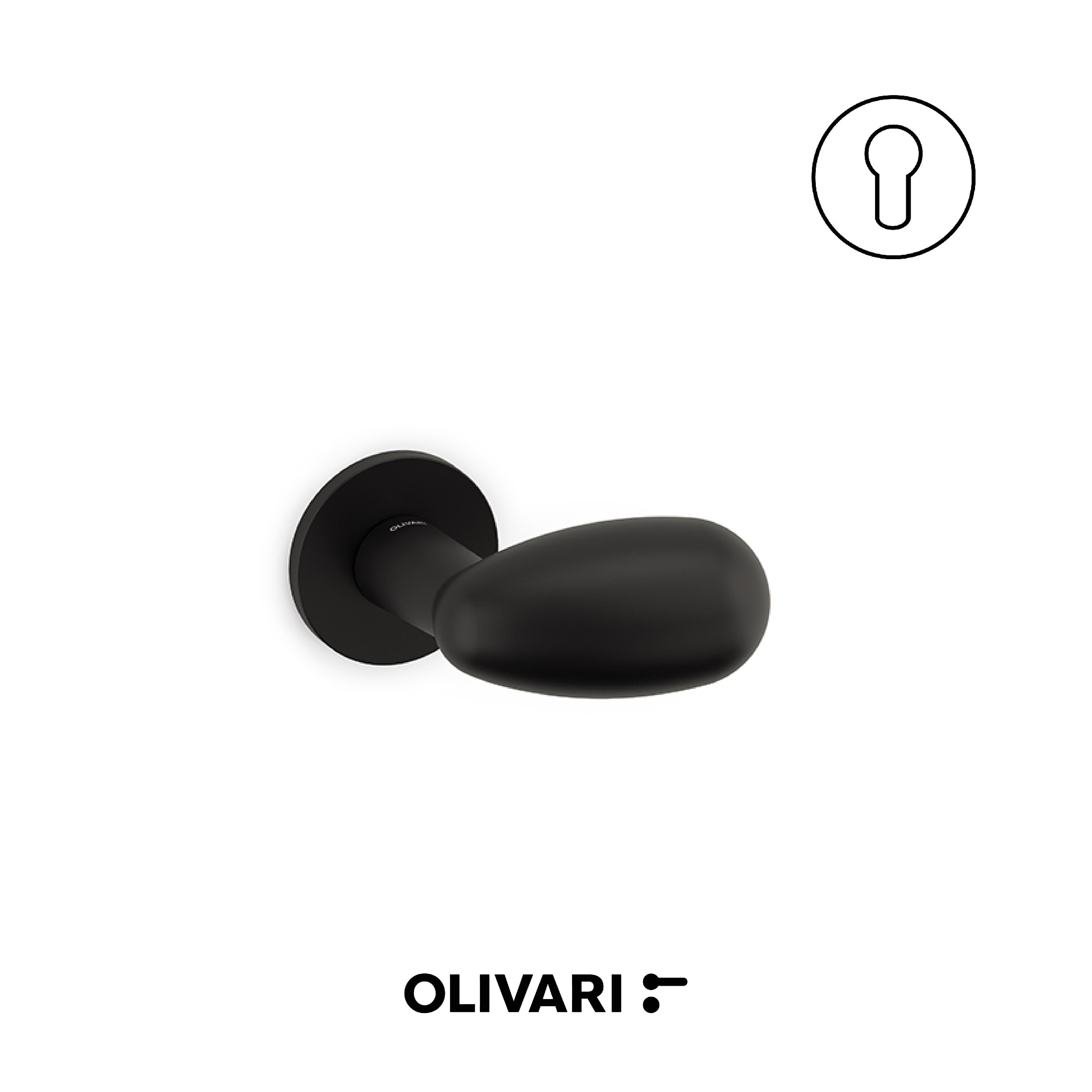 Olivari Uovo - Maniglia per porta interna