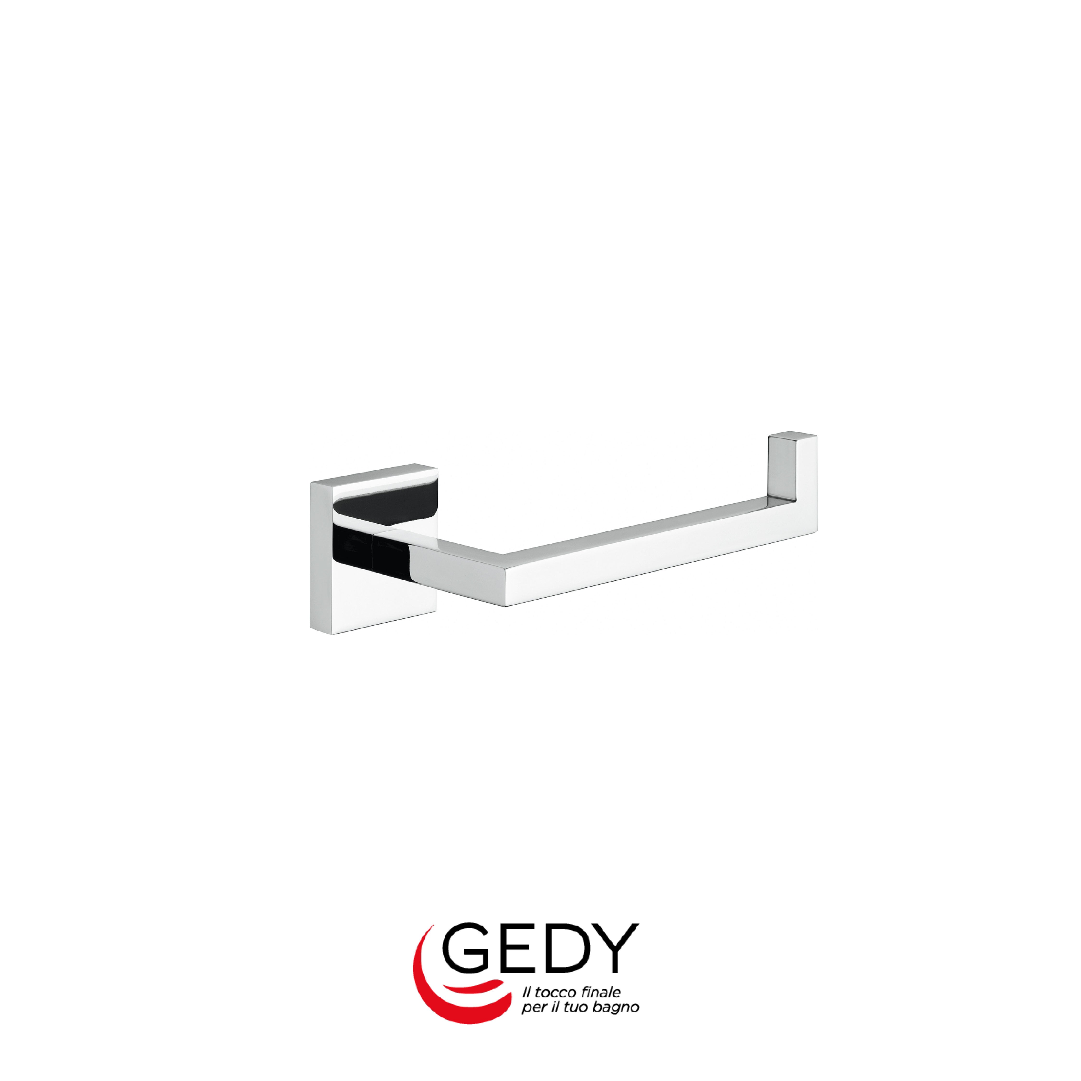 GEDY Elba - Portarotolo - 13 - Cromato