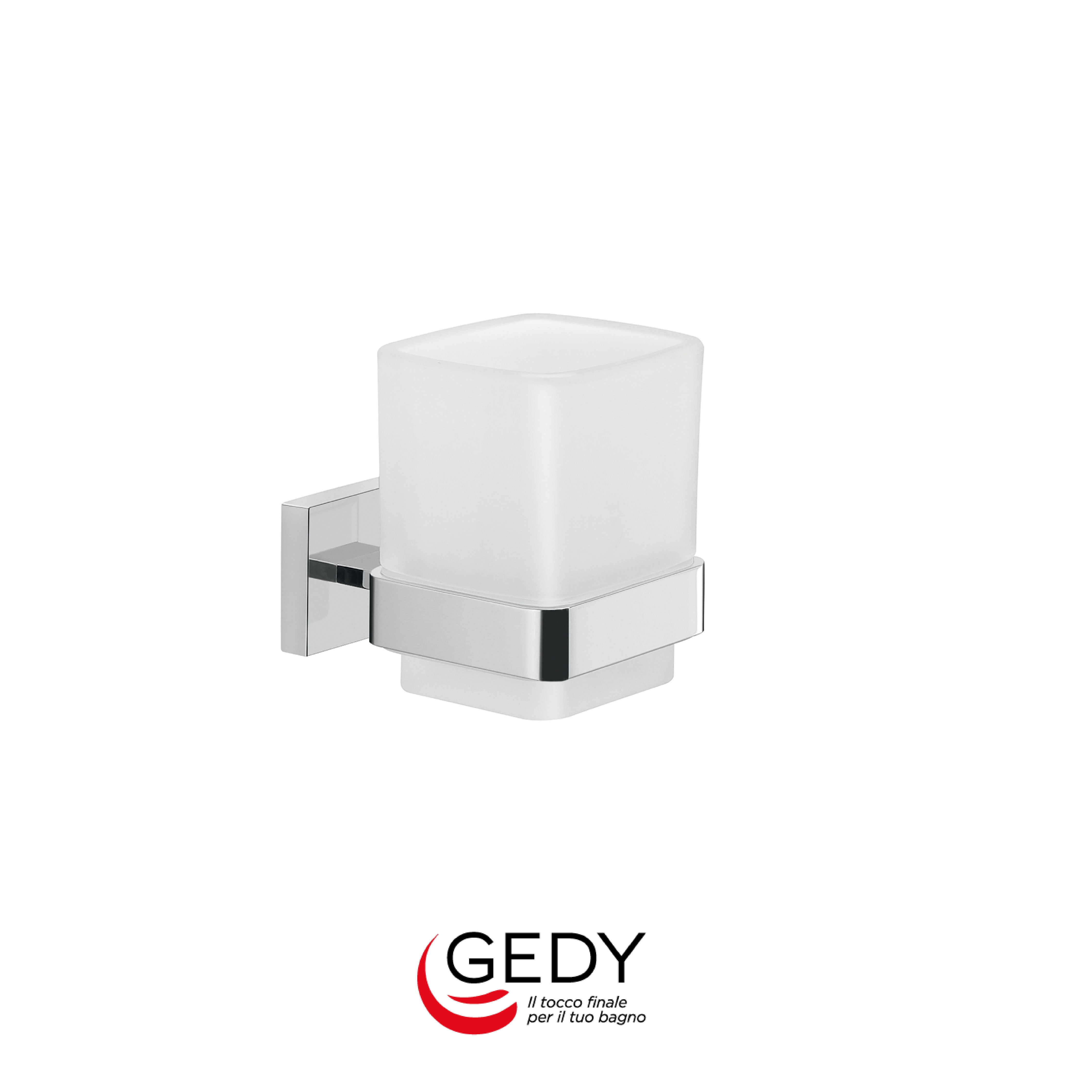 GEDY Elba - Portaspazzolini - 13 - Cromato