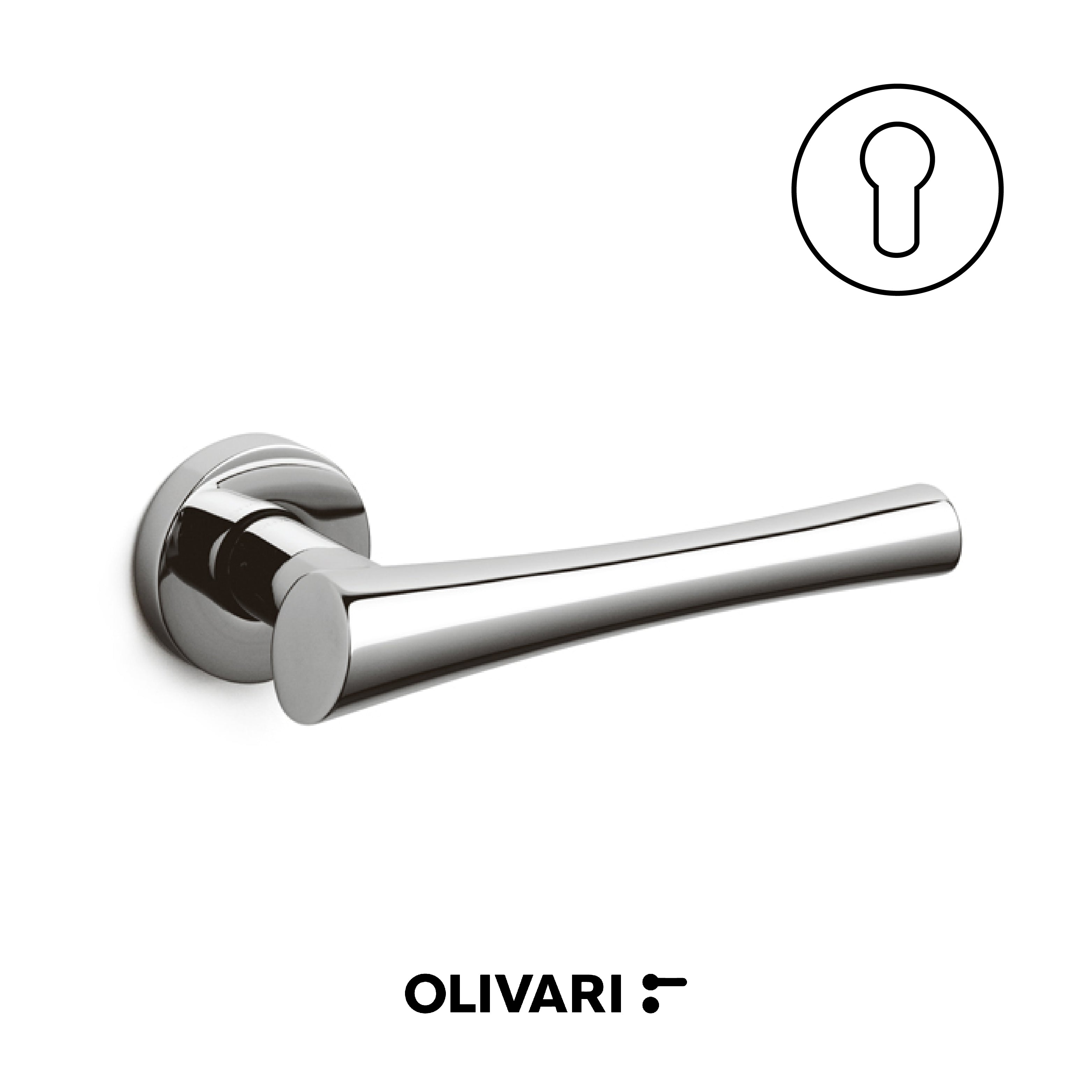 Sibilla - Olivari Maniglia per porta interna - Imhoff Handles