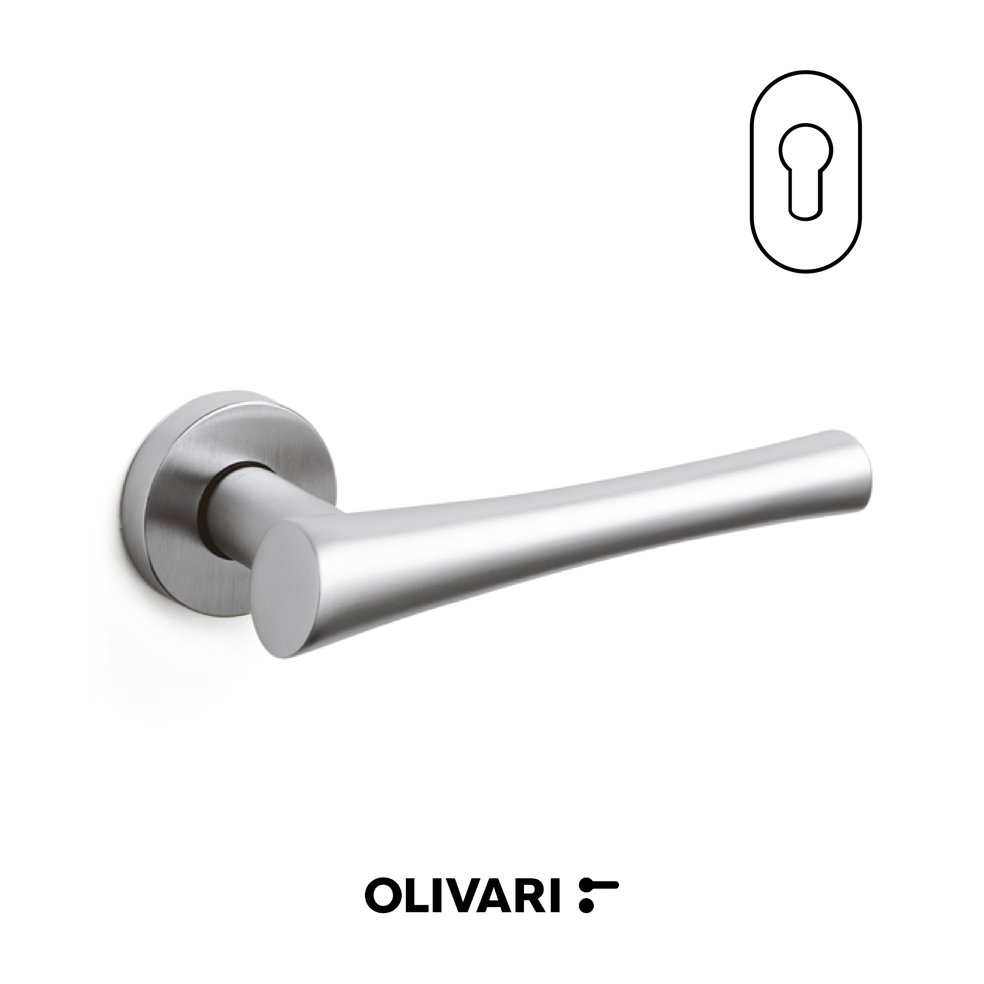 Sibilla - Olivari Maniglia per porta interna - Imhoff Handles