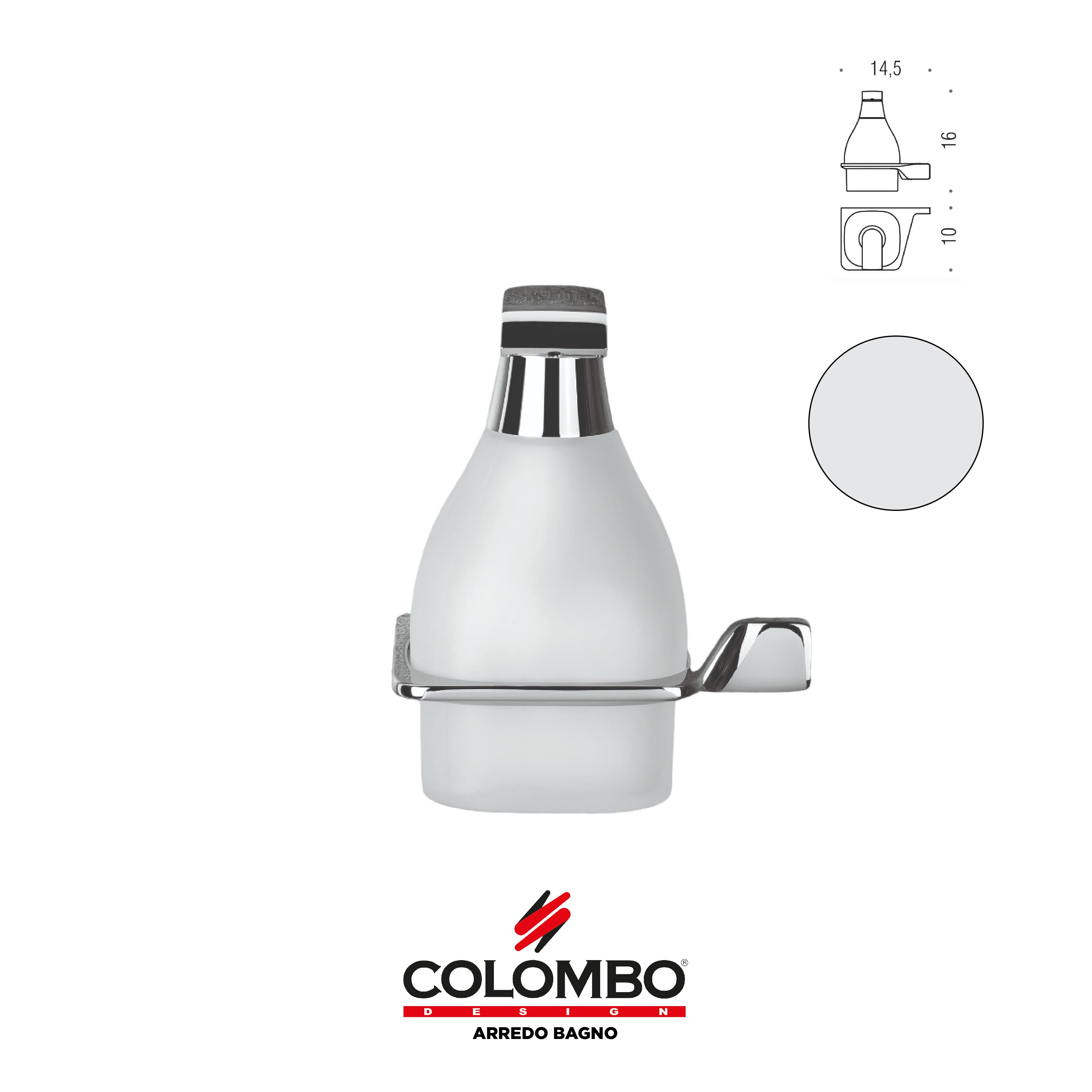 Alizé Spandisapone sinistro (L.0,50) - Colombo design arredo bagno - Imhoff Handles