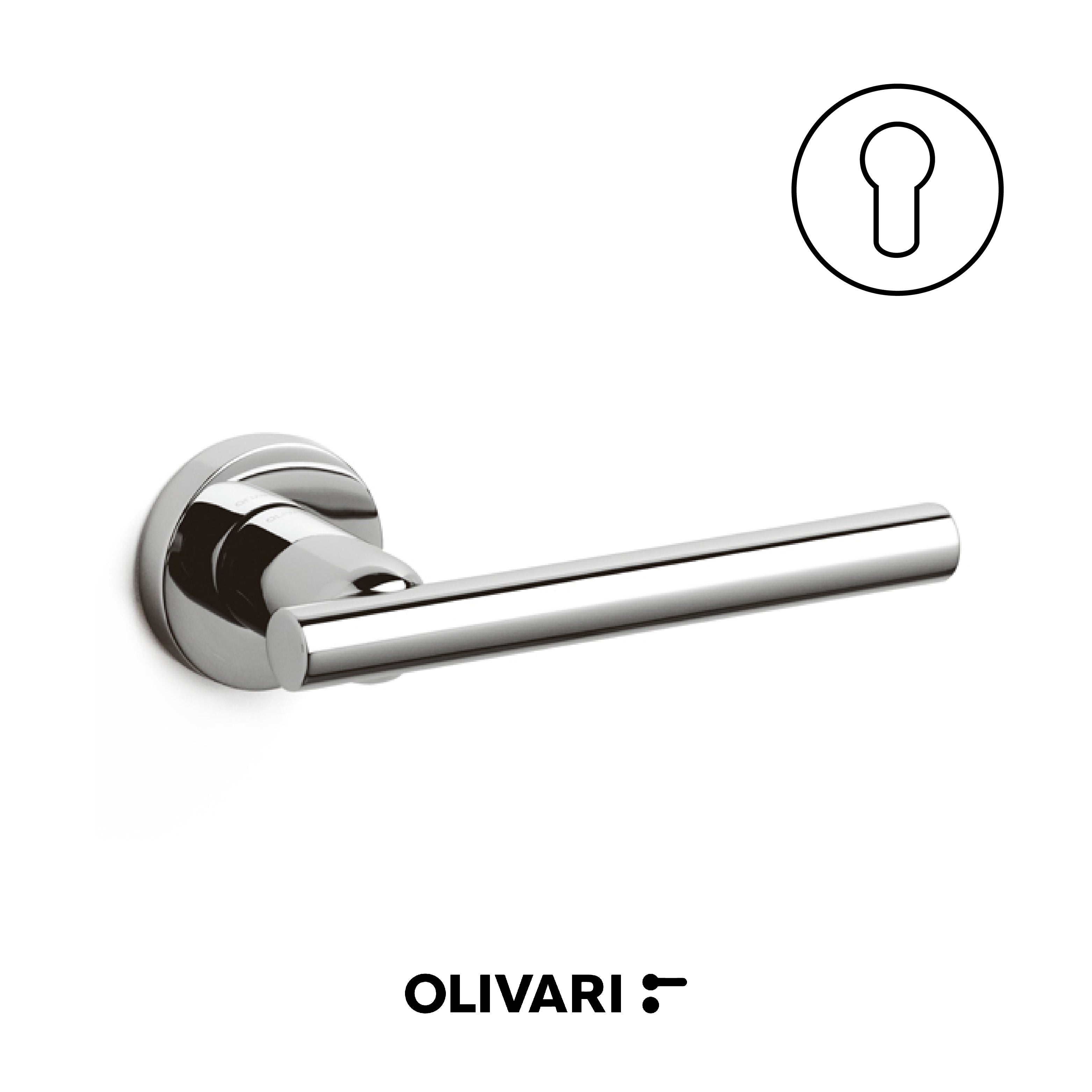 Stilo - Olivari Maniglia per porta interna - Imhoff Handles