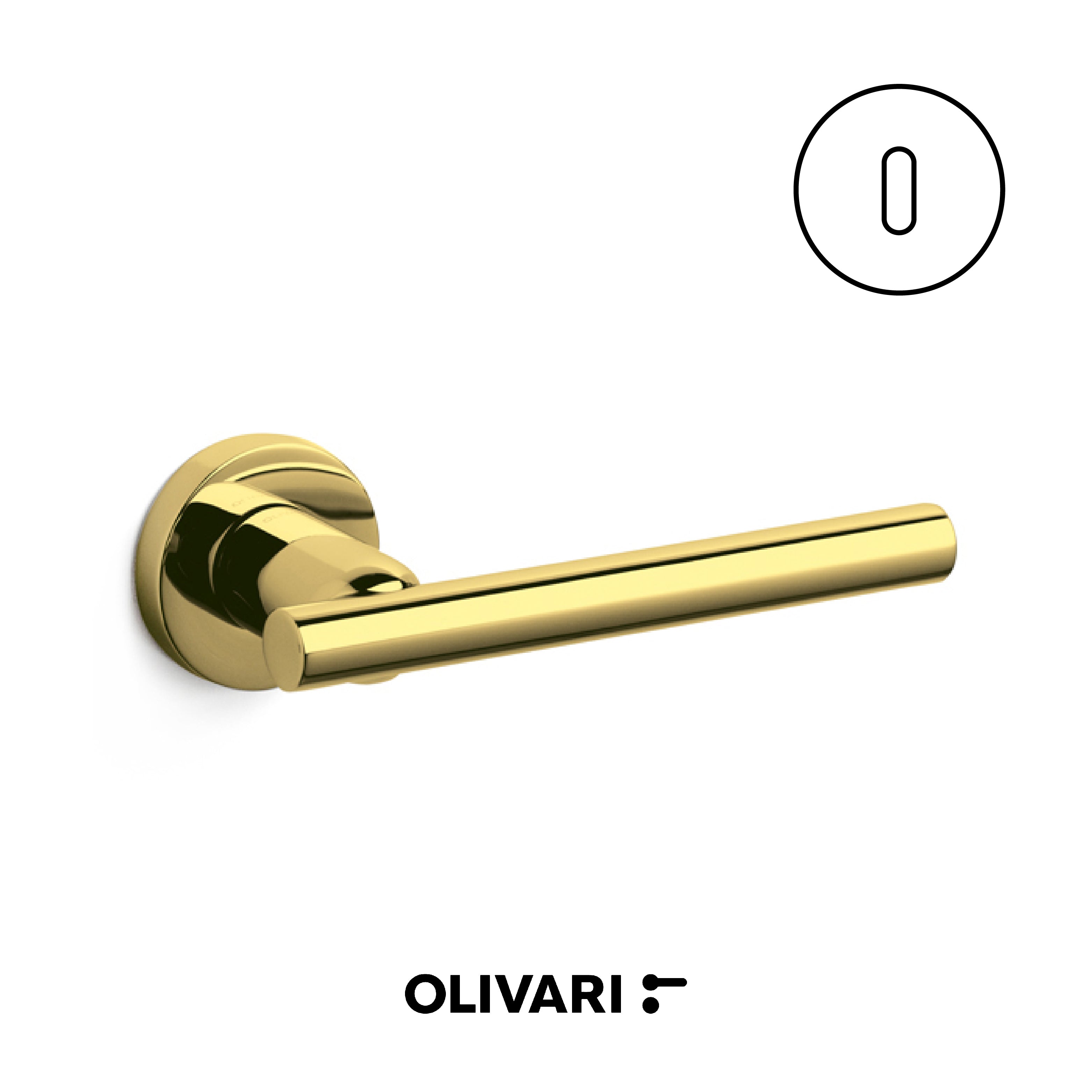 Stilo - Olivari Maniglia per porta interna - Imhoff Handles