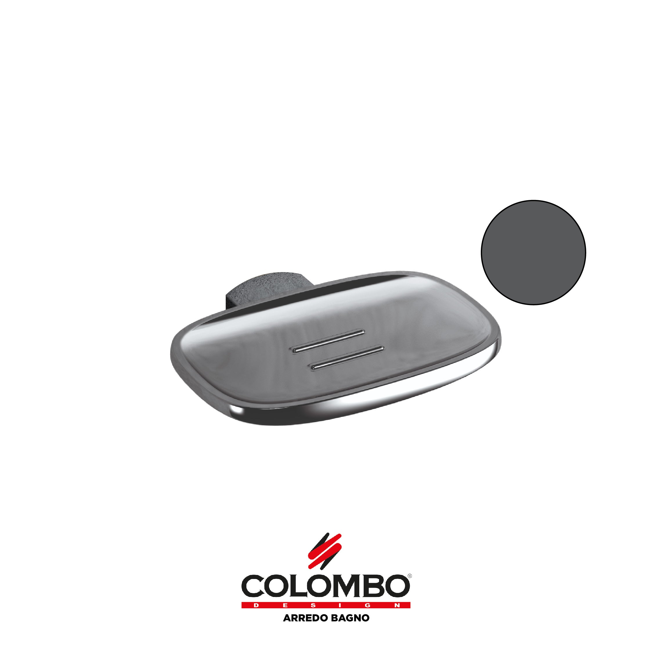 Trenta Porta sapone inamovibile - Colombo design arredo bagno - Imhoff Handles