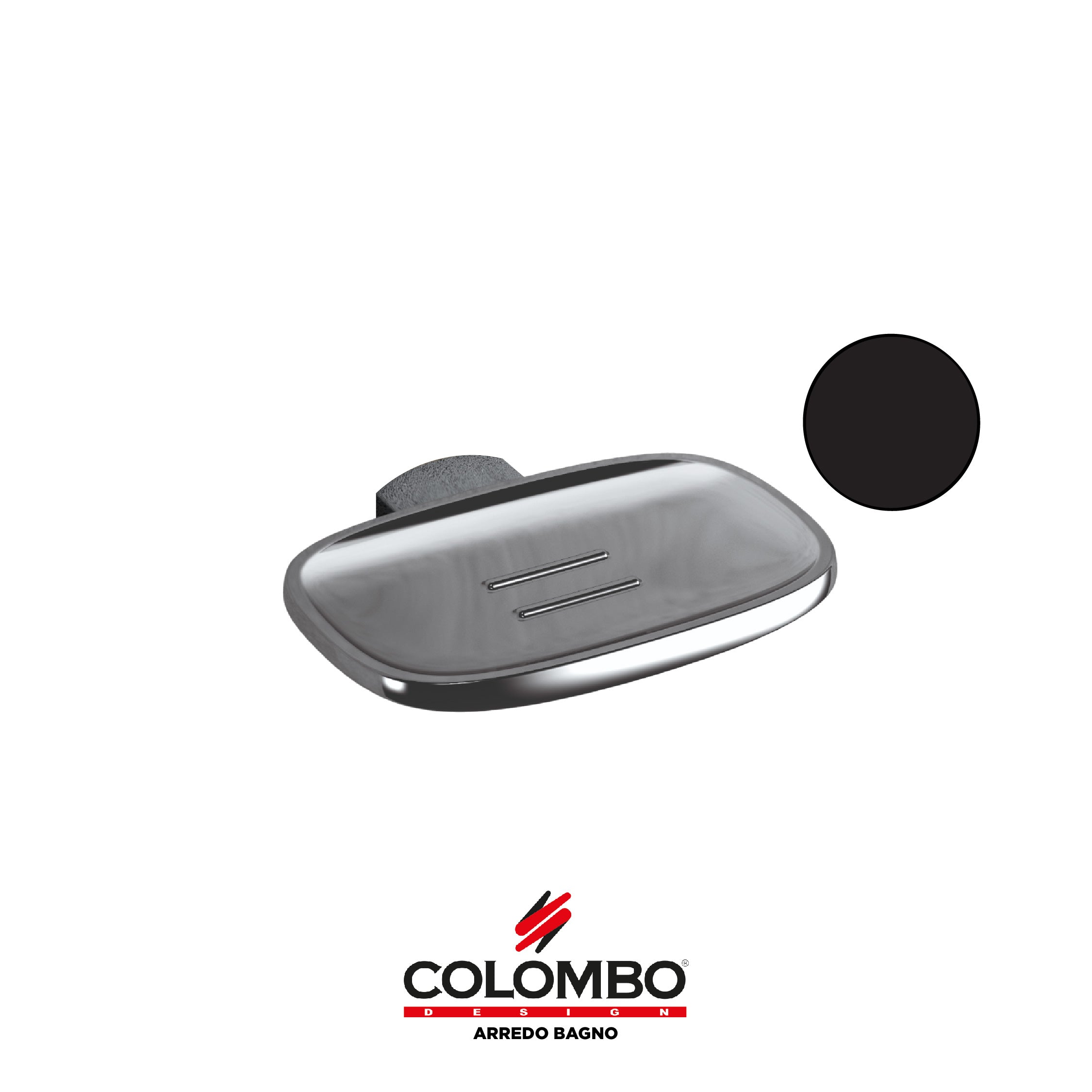 Trenta Porta sapone inamovibile - Colombo design arredo bagno - Imhoff Handles