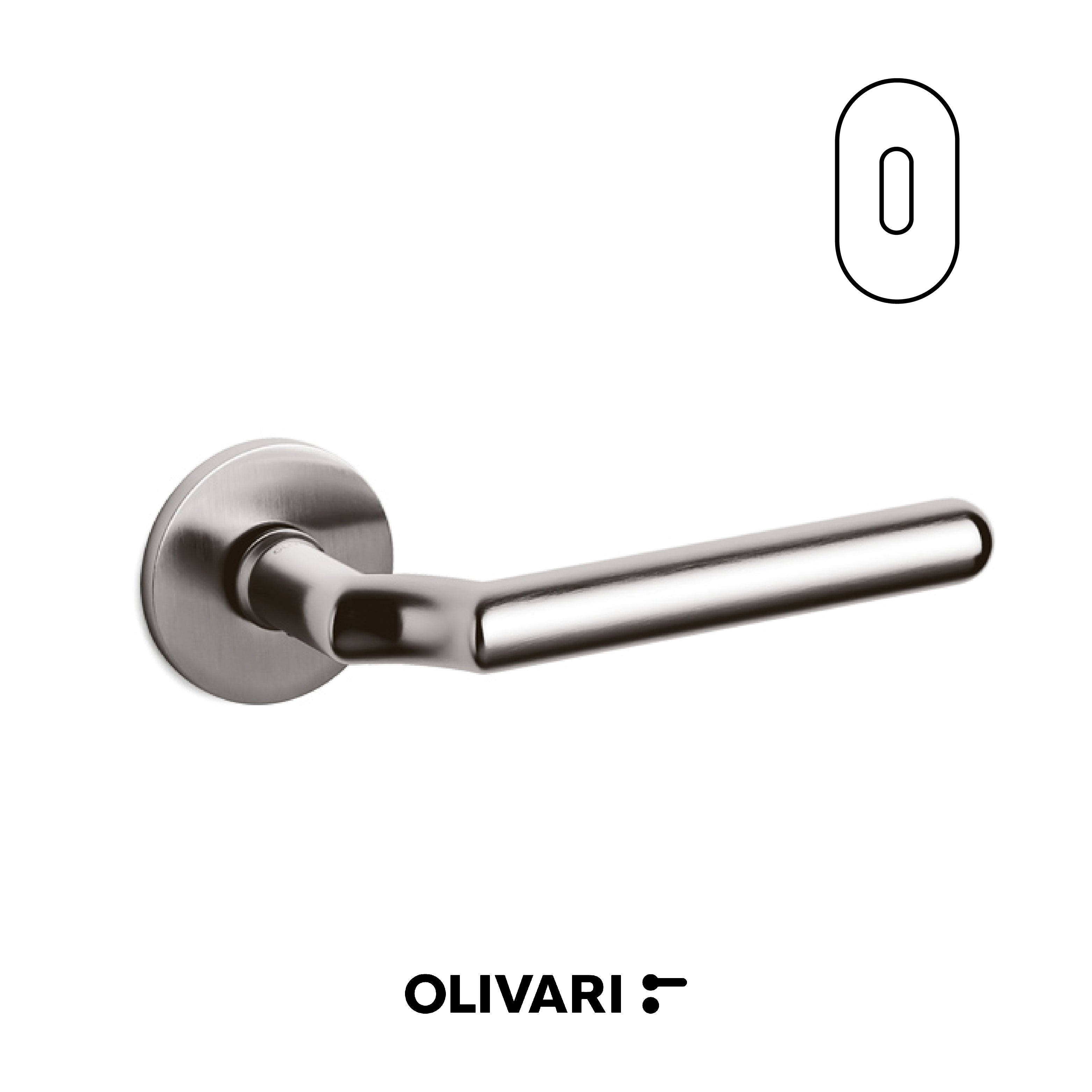 Virgola - Olivari Maniglia per porta interna - Imhoff Handles
