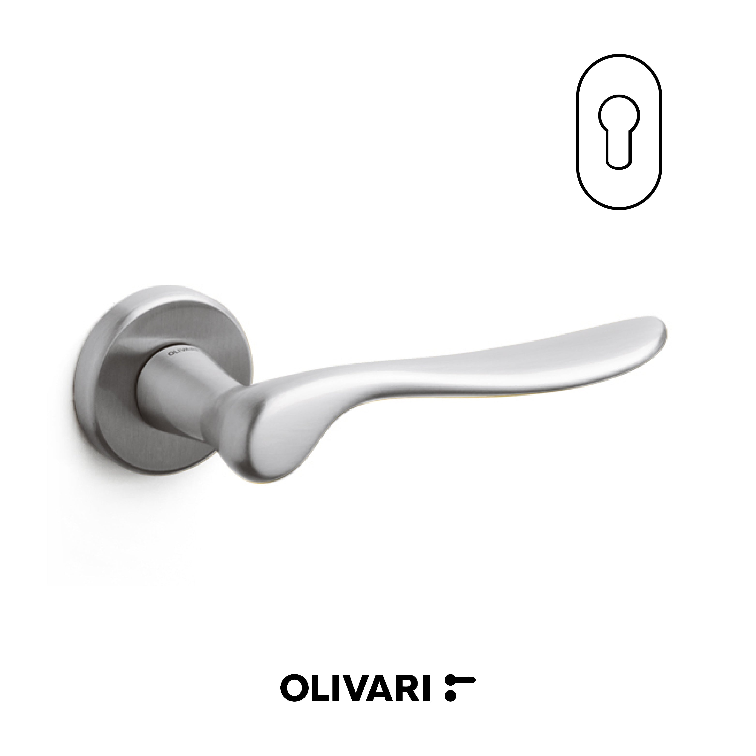 Orvieto - Olivari Maniglia per porta interna - Imhoff Handles